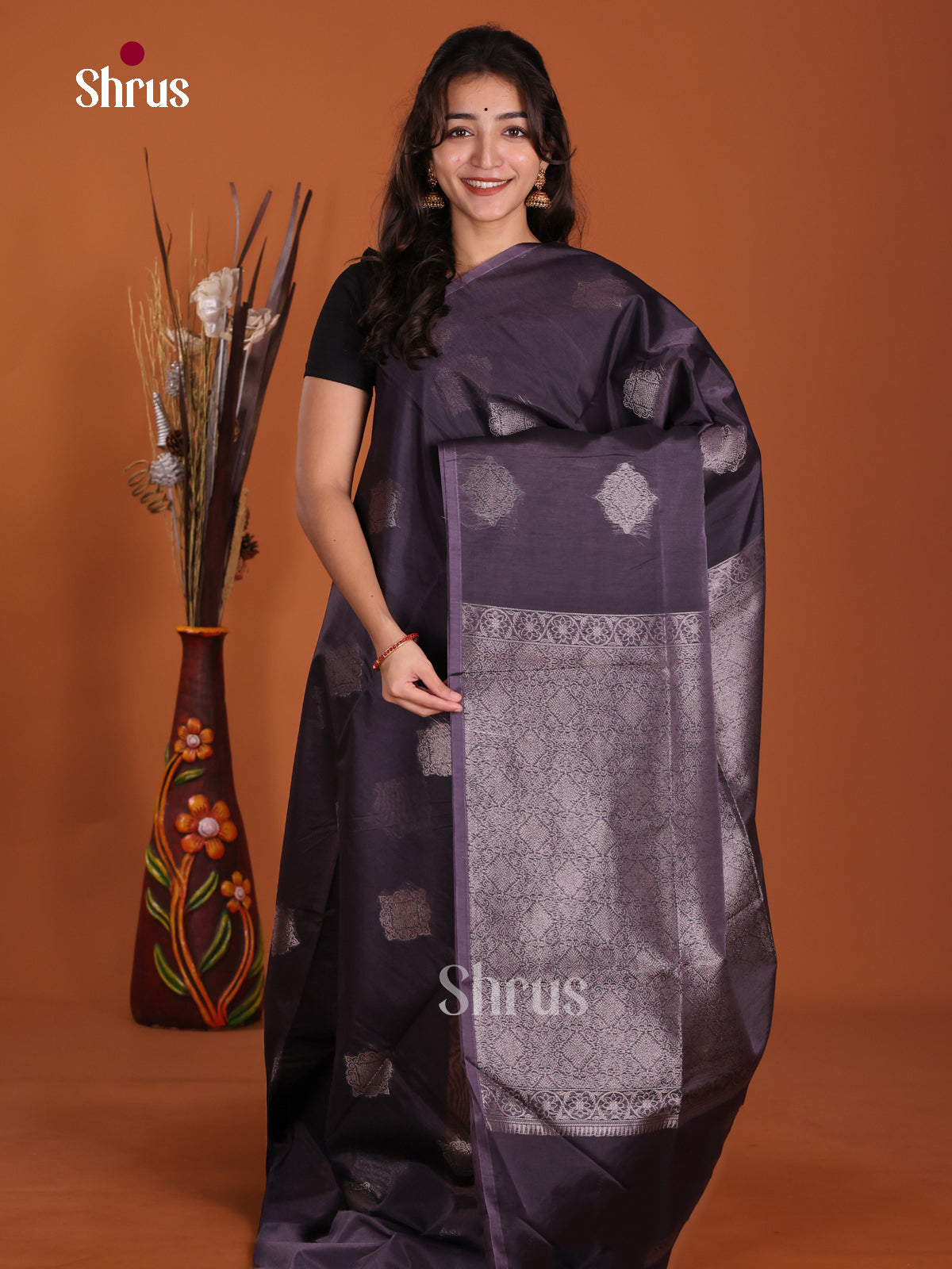 DKS11381 - Semi Silkcotton Saree
