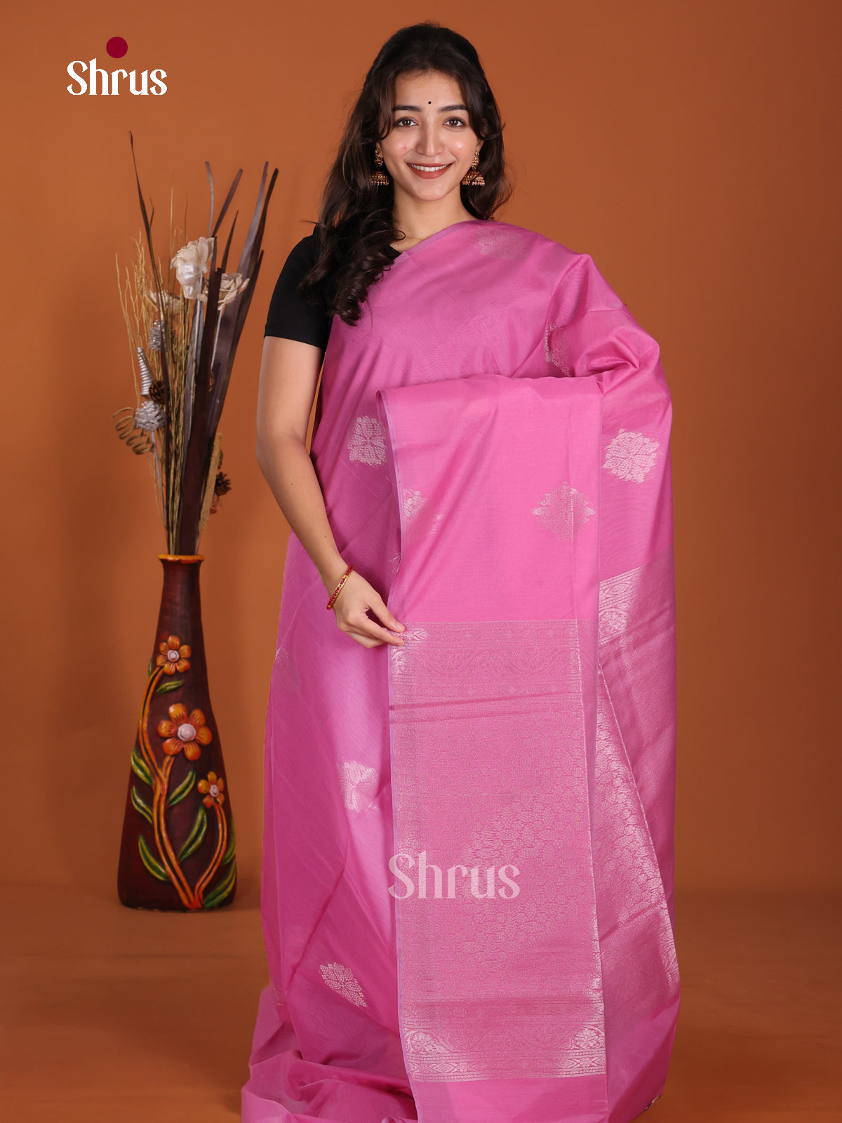 DKS11402 - Semi Silkcotton Saree