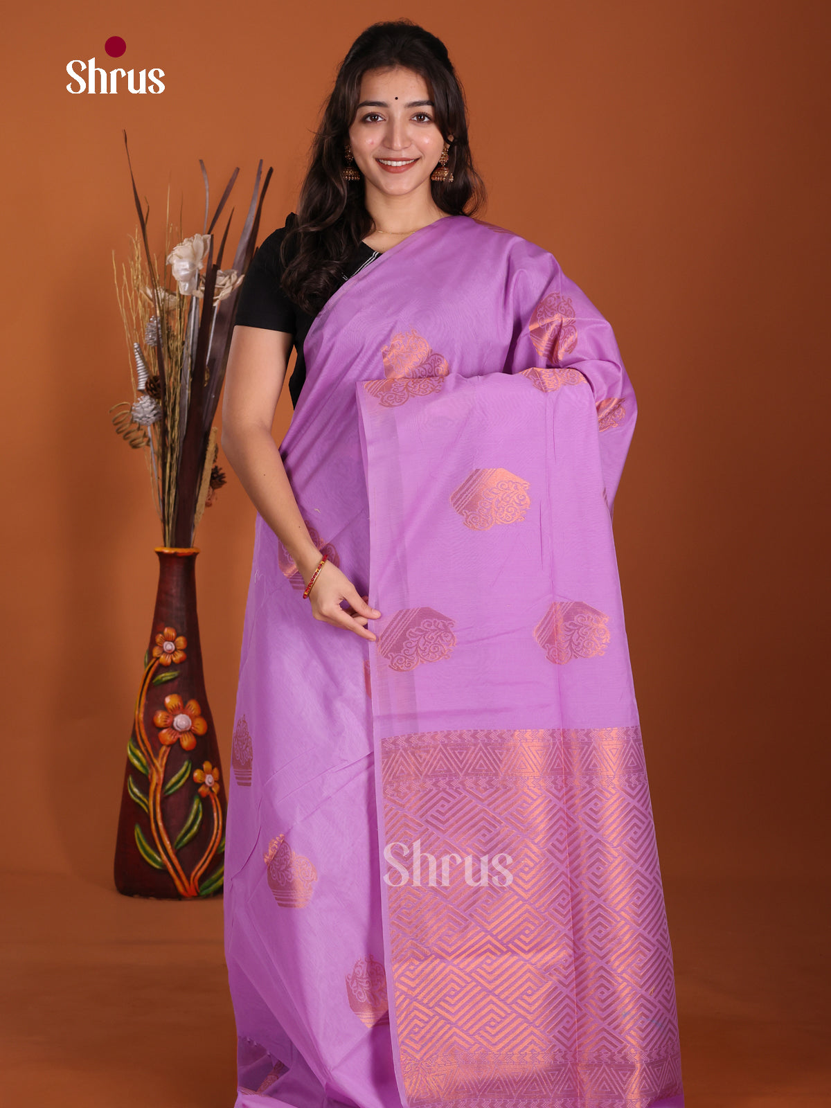 DKS11404 - Semi Silkcotton Saree