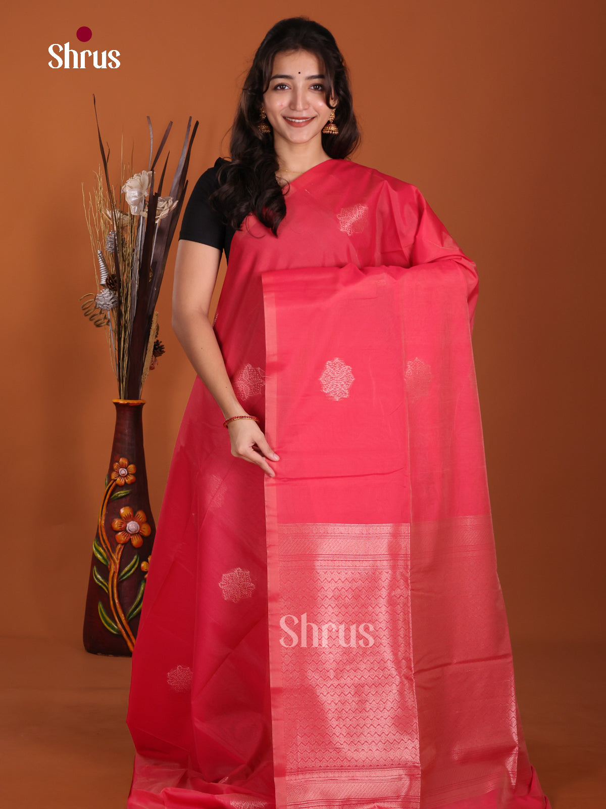 DKS11420 - Semi Silkcotton Saree