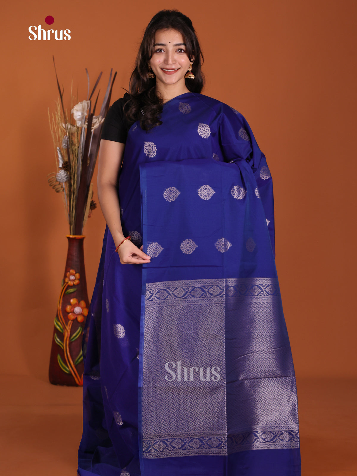 DKS11423 - Semi Silkcotton Saree