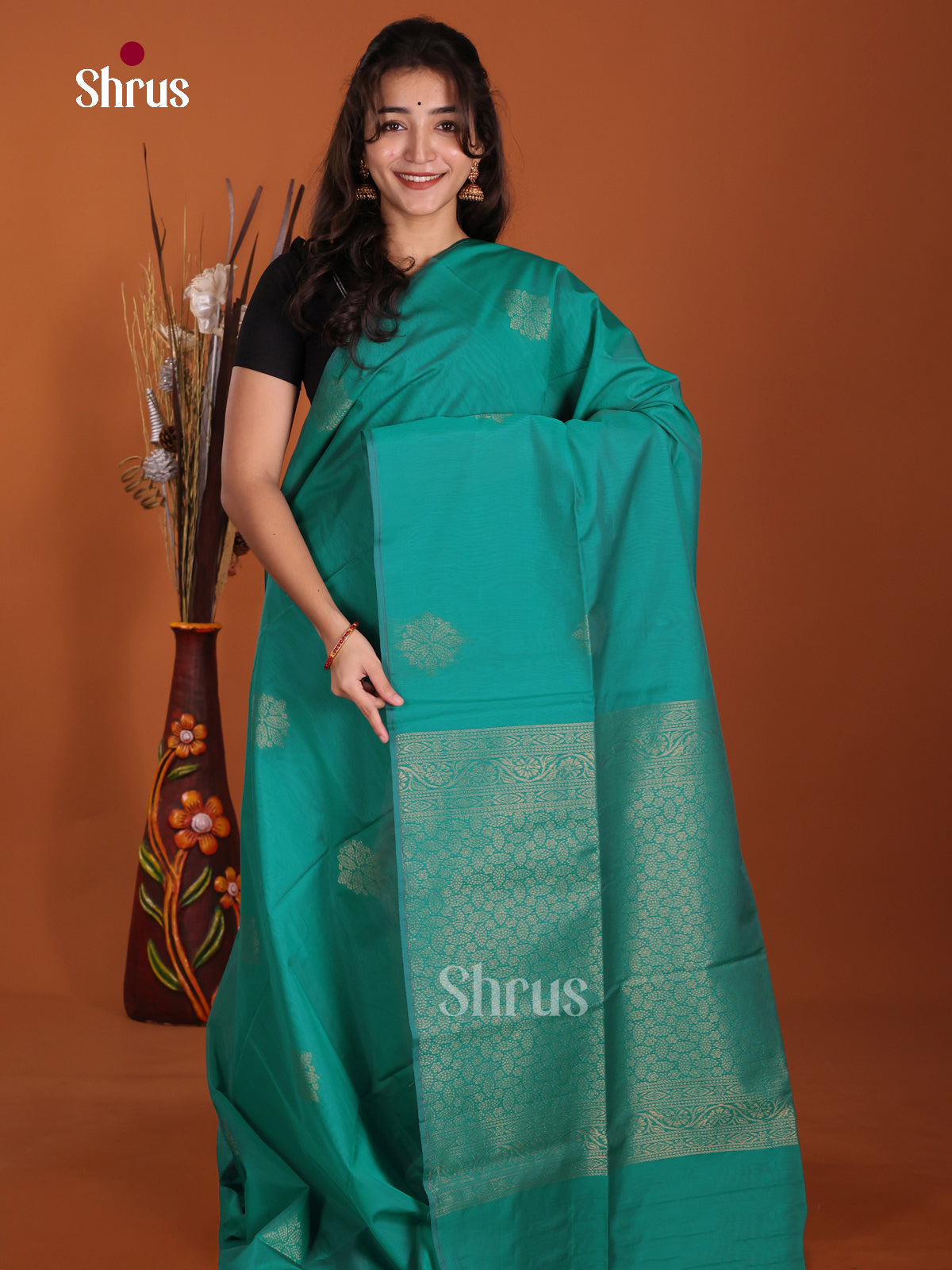 DKS11428 - Semi Silkcotton Saree