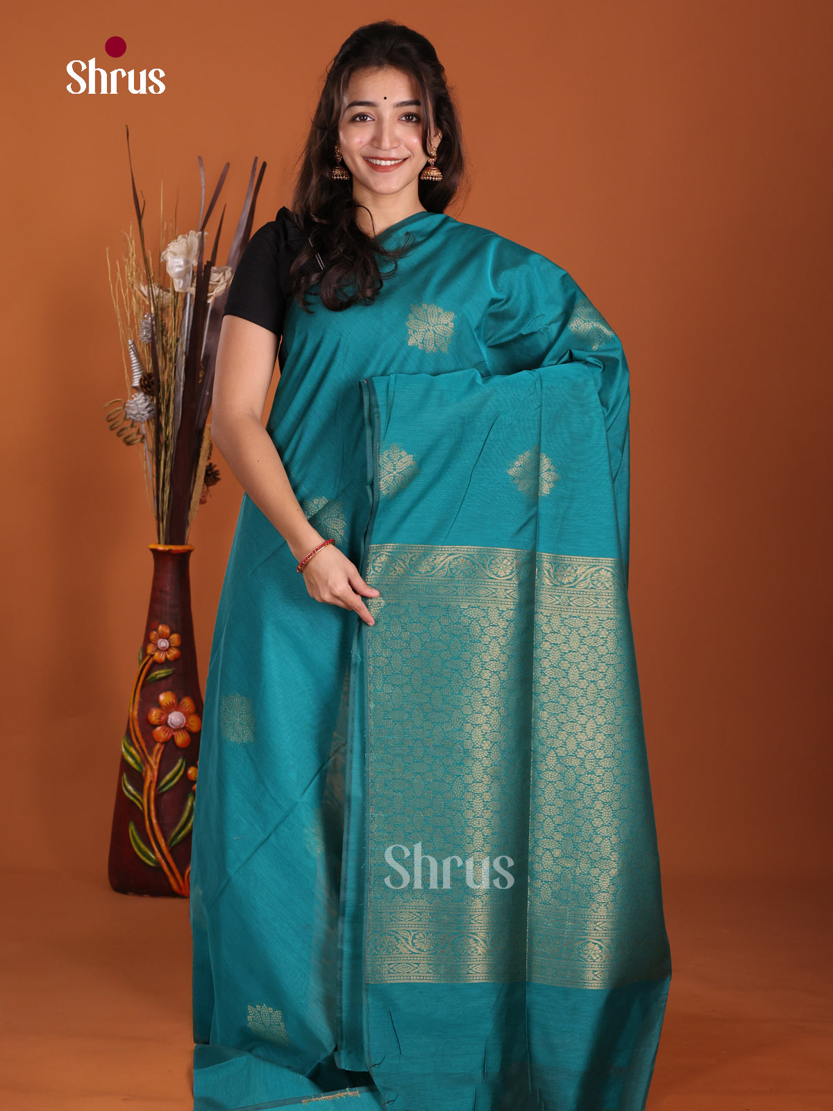 DKS11429 - Semi Silkcotton Saree