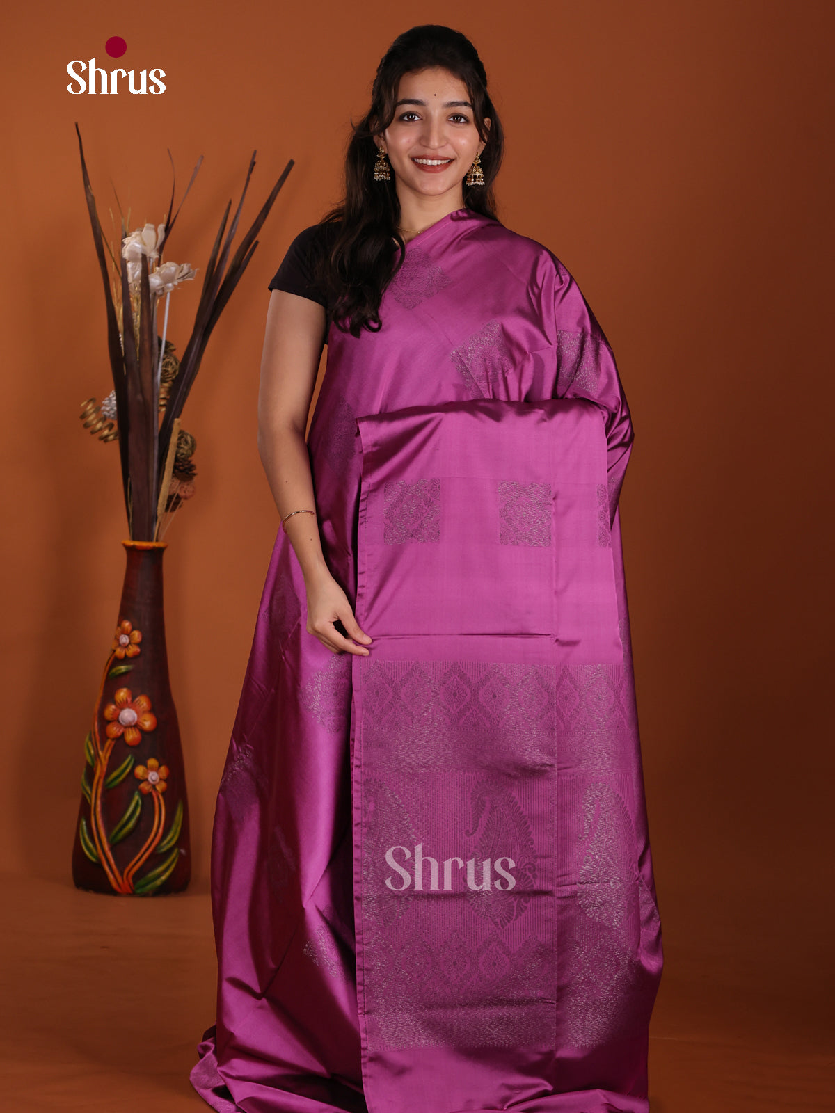 DKS11445 - Semi Softsilk Saree