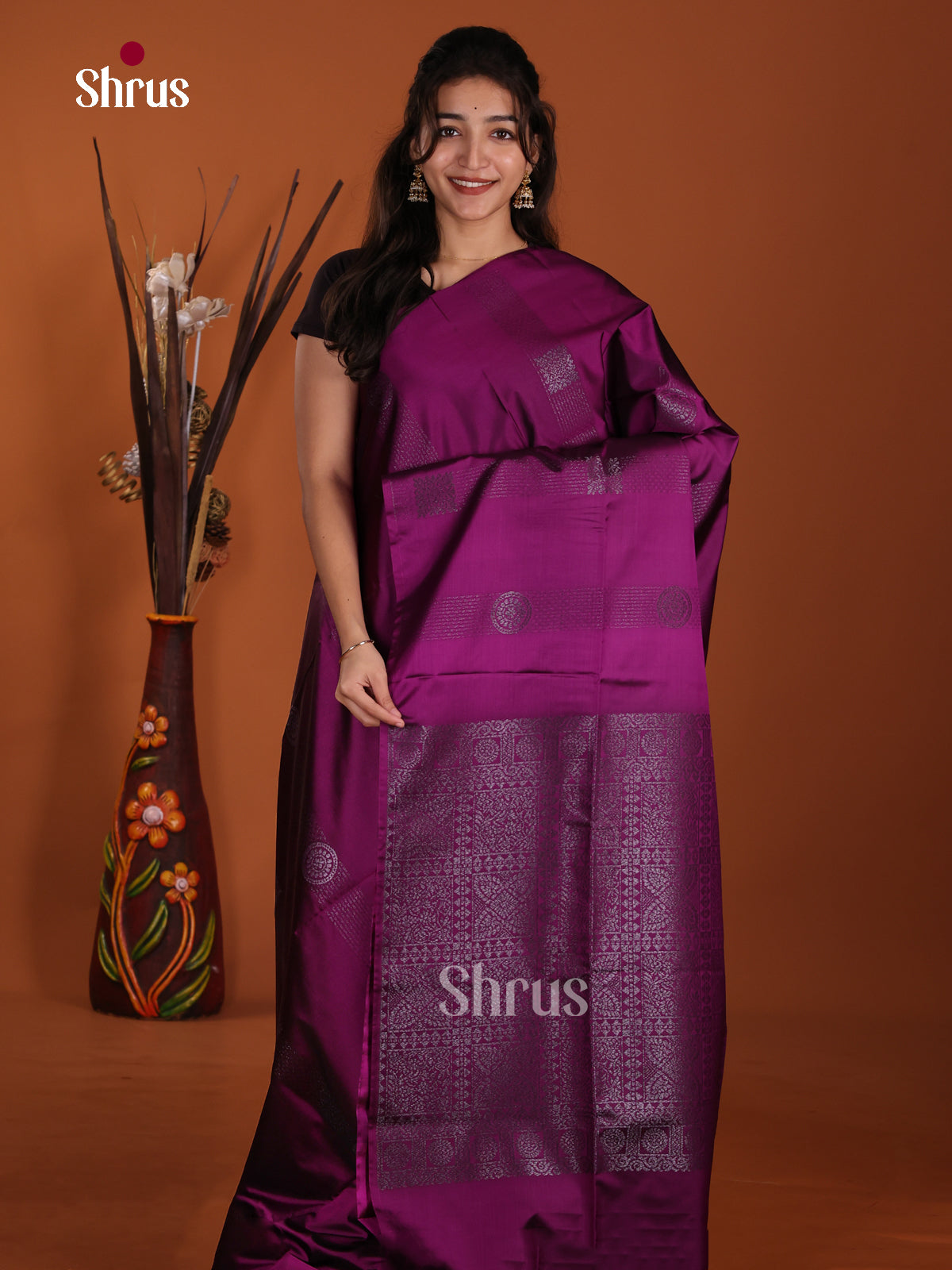 DKS11448 - Semi Softsilk Saree