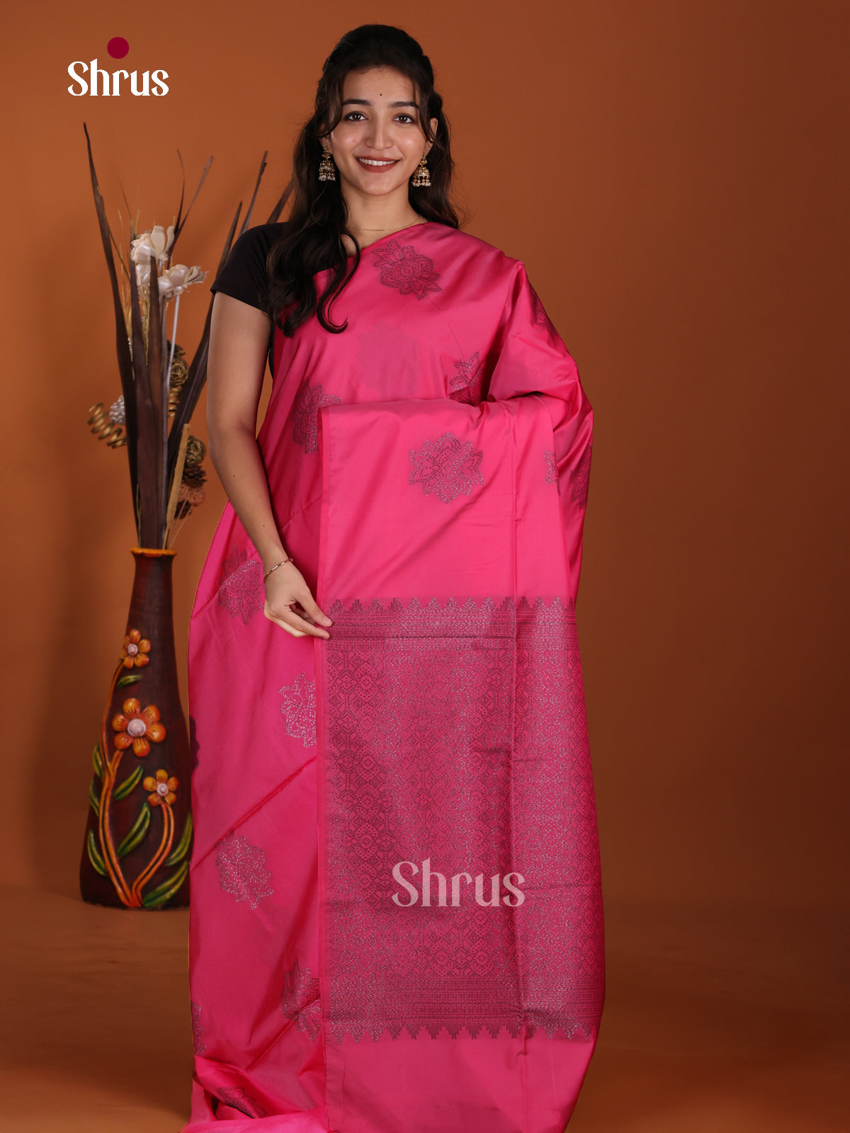 DKS11449 - Semi Softsilk Saree