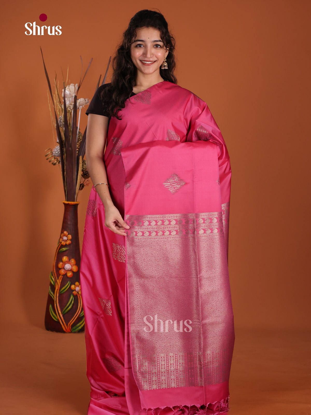 DKS11455 - Semi Softsilk Saree