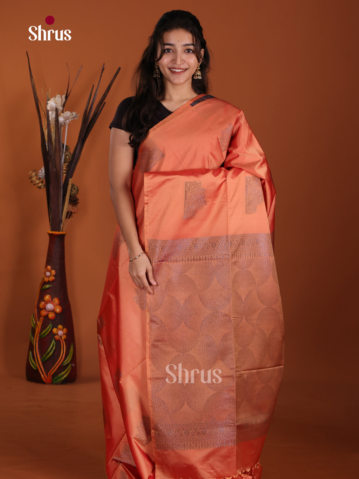 DKS11474 - Semi Softsilk Saree