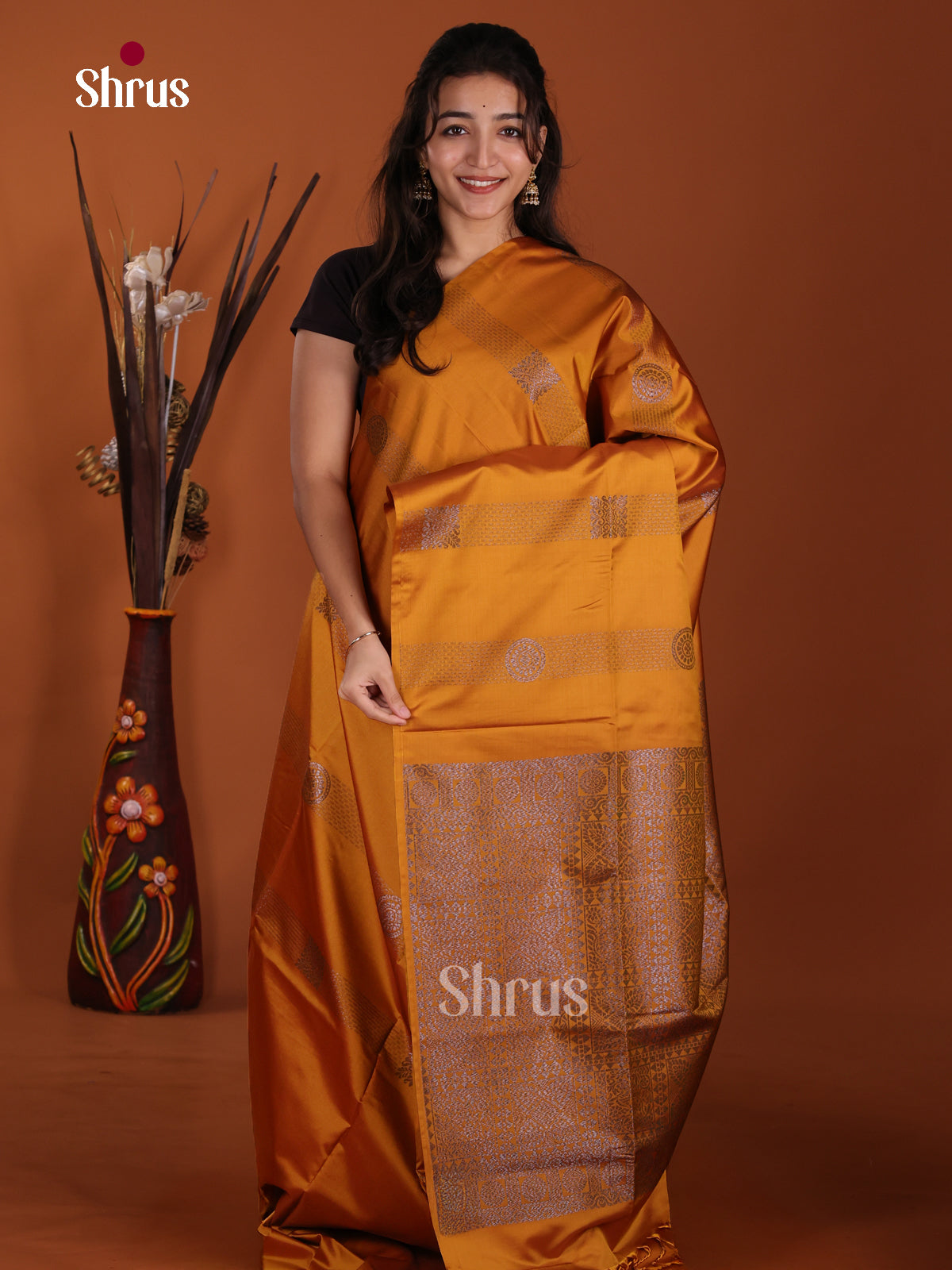 DKS11481 - Semi Softsilk Saree