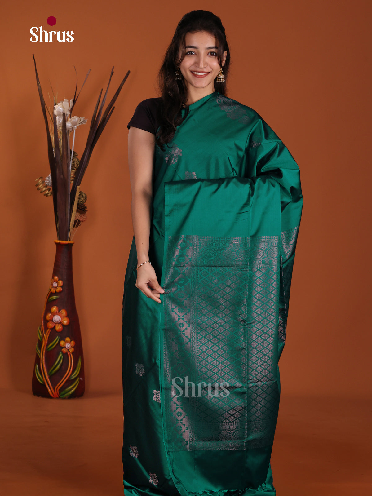 DKS11485 - Semi Softsilk Saree