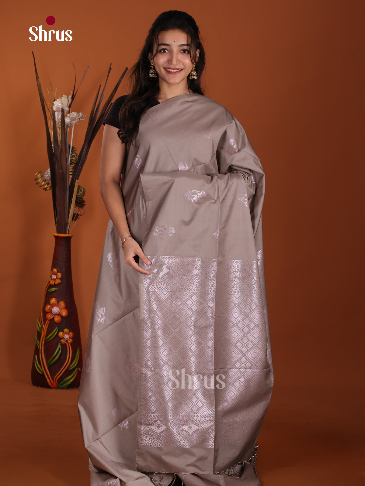 DKS11489 - Semi Softsilk Saree