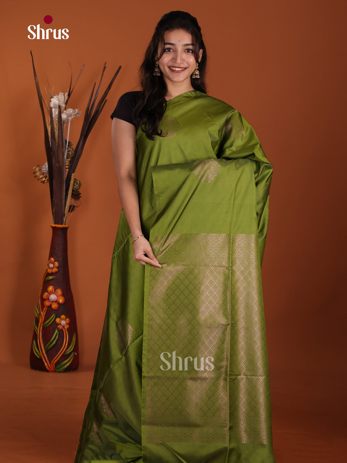 DKS11518 - Semi Softsilk Saree
