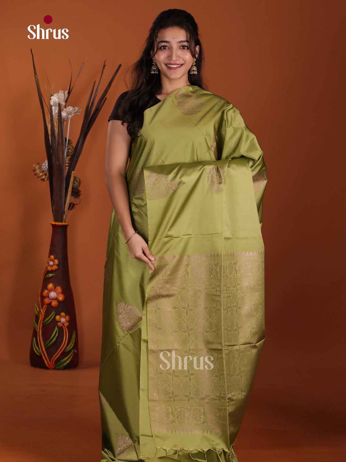 DKS11519 - Semi Softsilk Saree