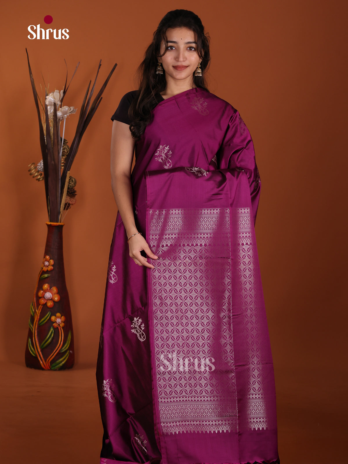 DKS11541 - Semi Softsilk Saree