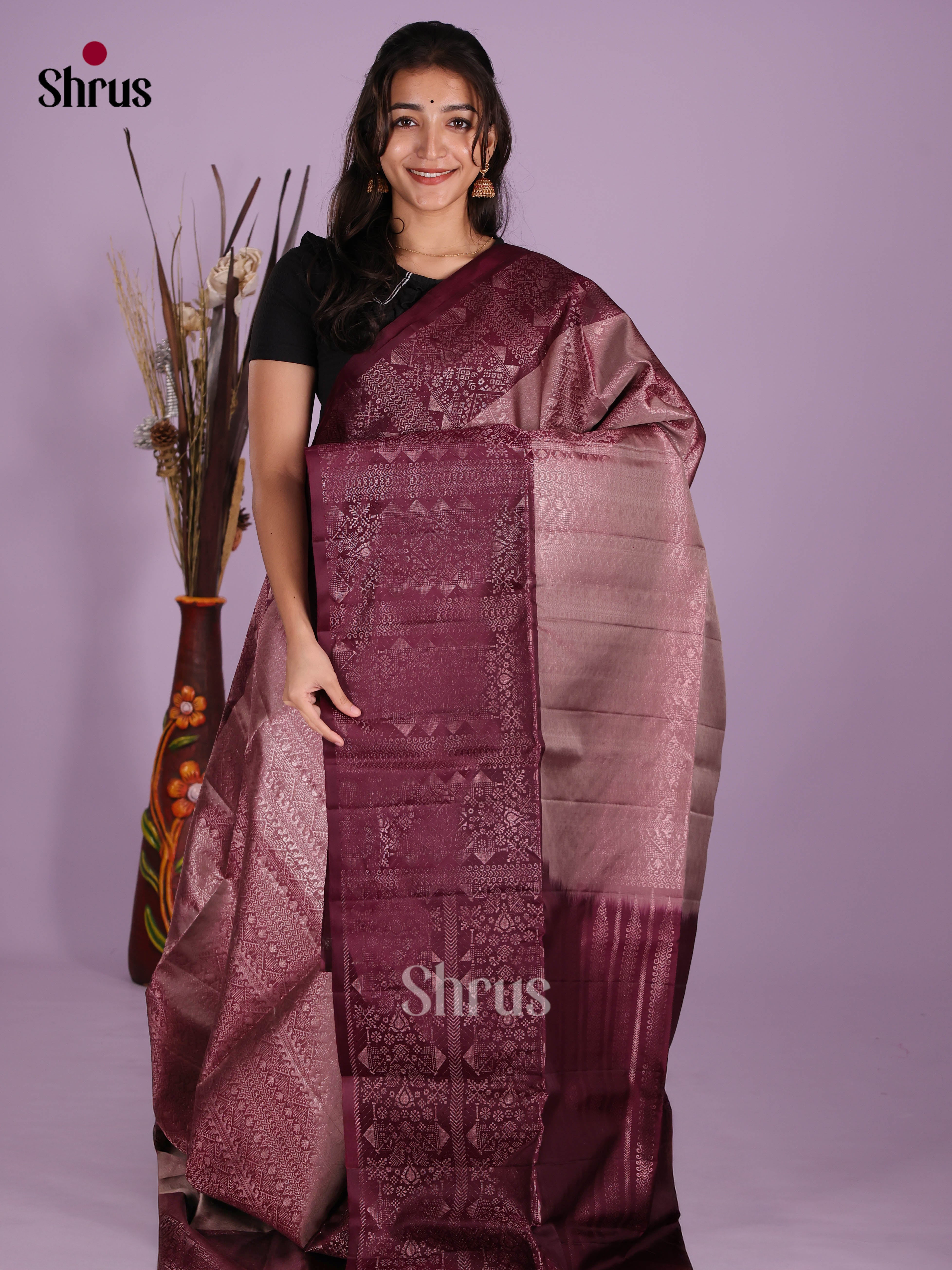 DKS11768 - Soft Silk (HR) Saree - Shop on Shrus.com