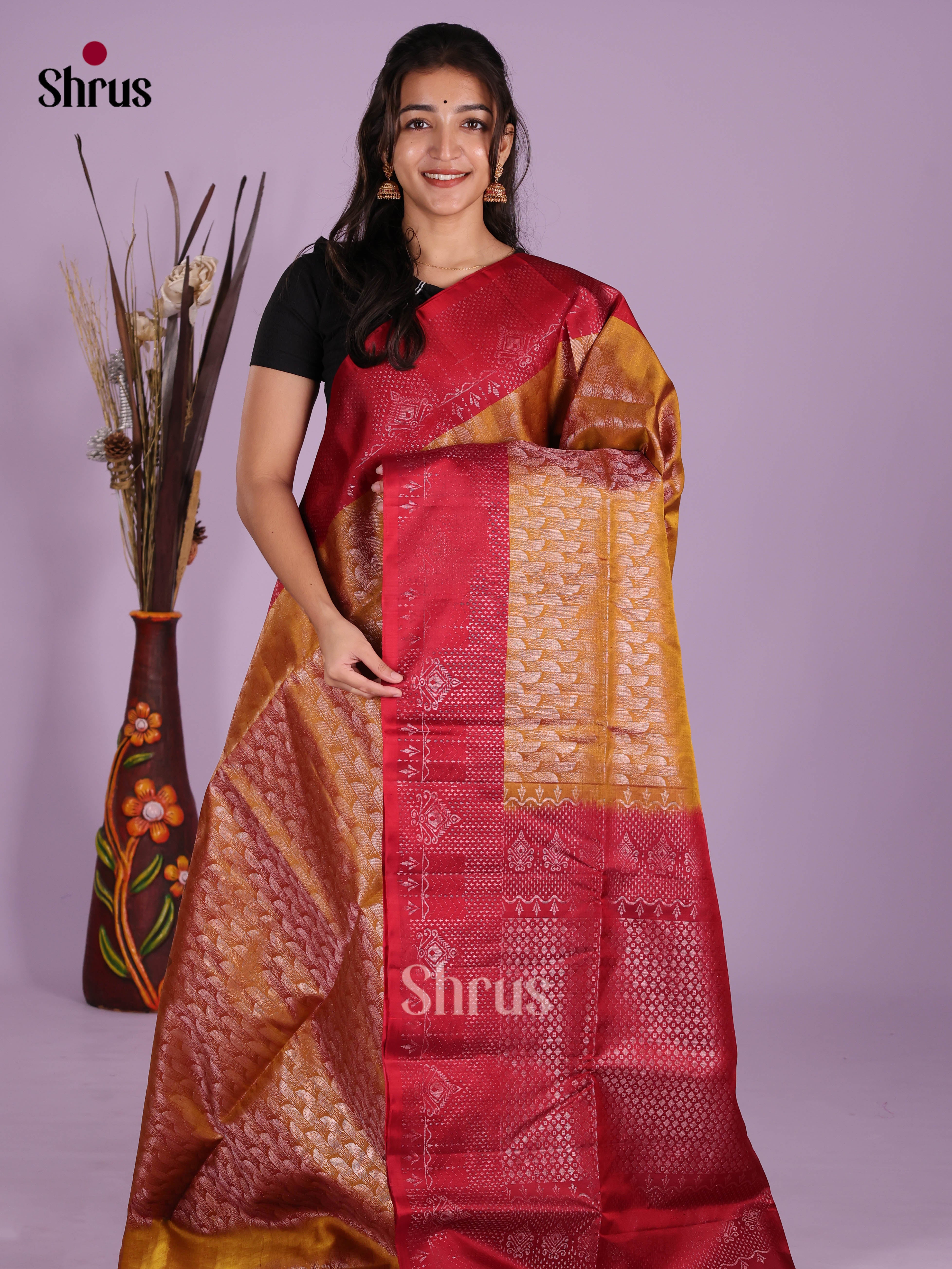DKS11771 - Soft Silk (HR) Saree - Shop on Shrus.com
