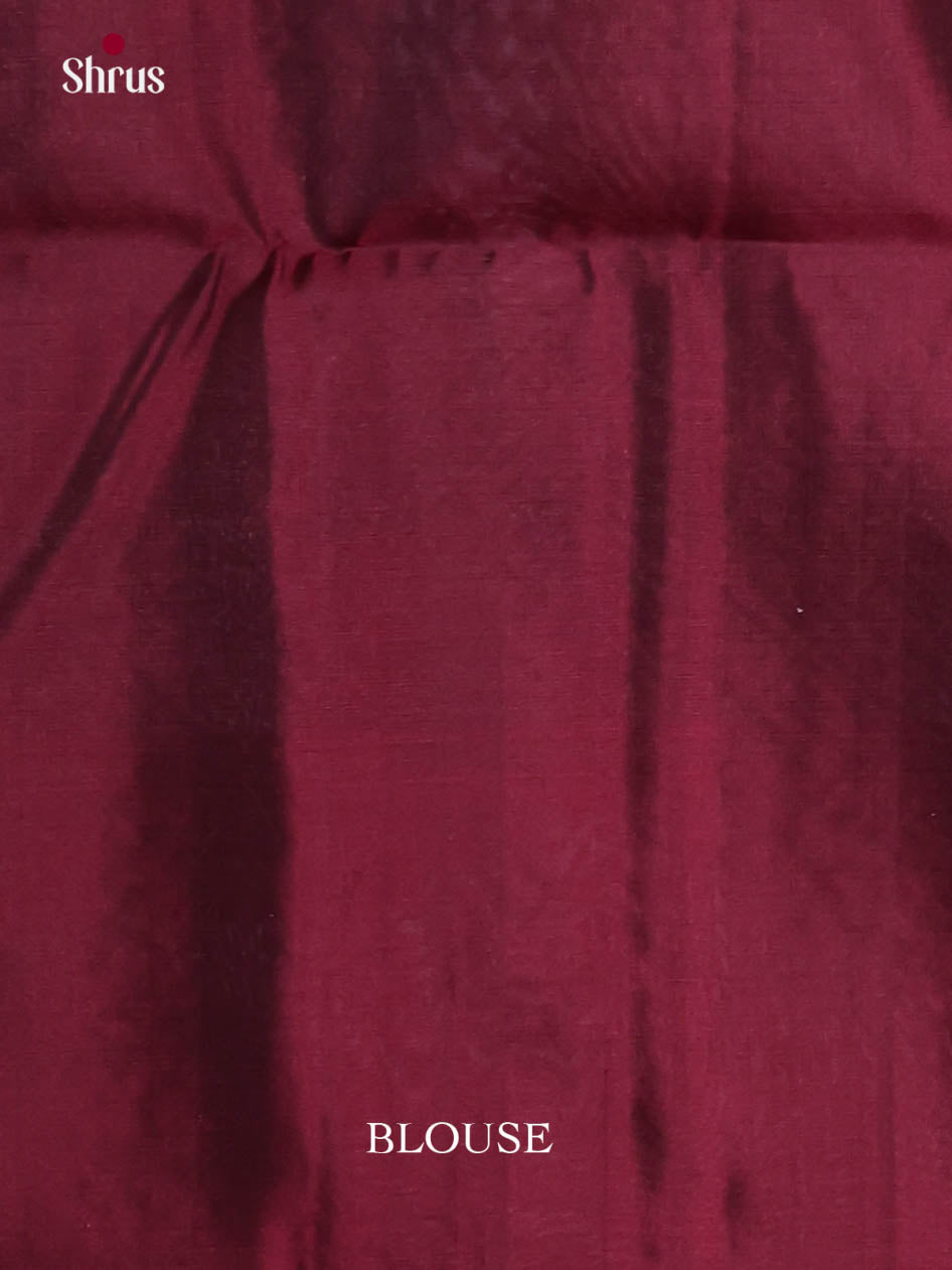 Graceful Purple Soft Silk Saree with zari brocade & Maroon border