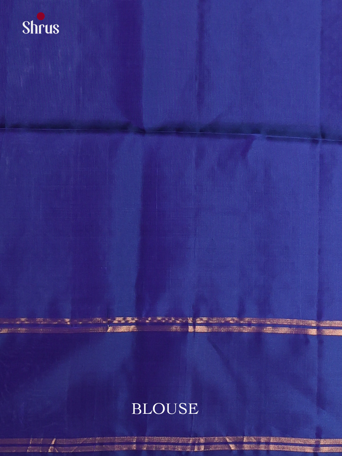 Purple & Blue - Softsilk-halfpure Saree - Shop on Shrus.com