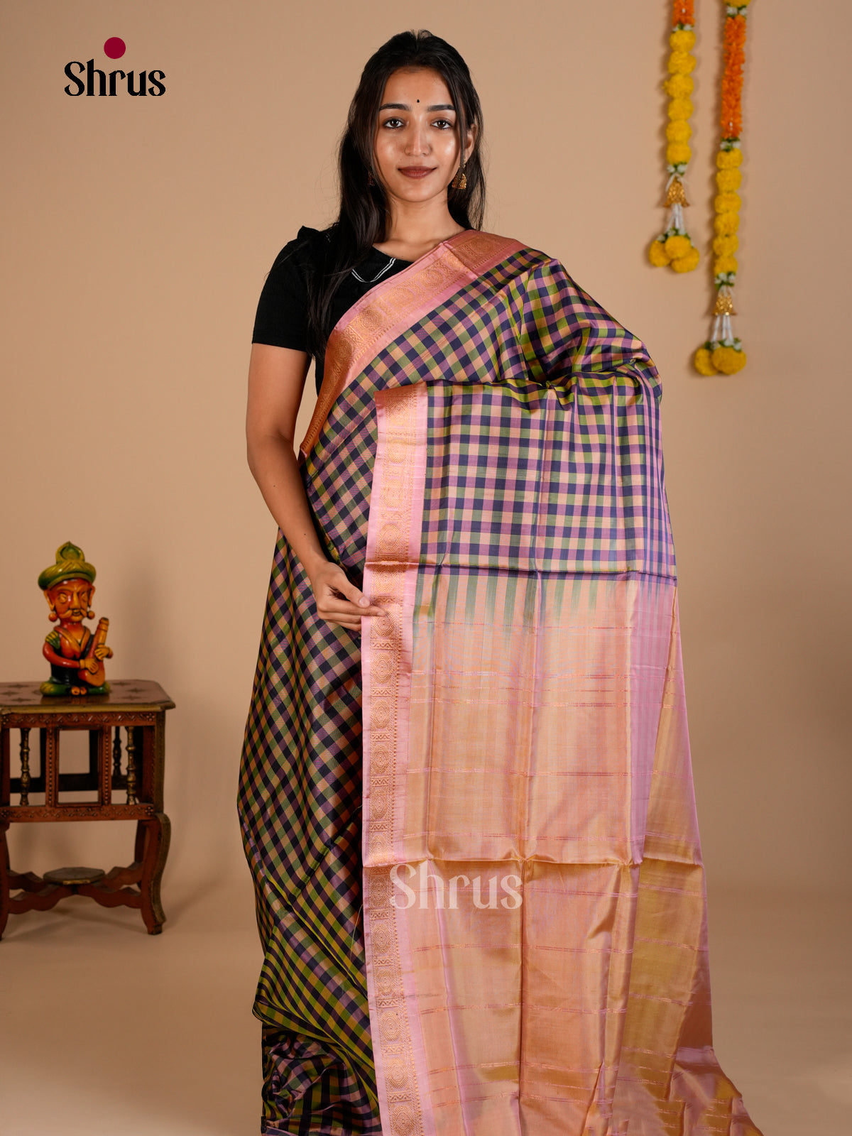DKS12201 - Banana Pith Saree - Shop on Shrus.com