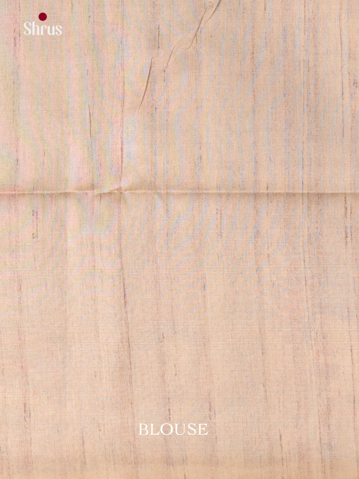 Cream - Printed Madhubani Saree