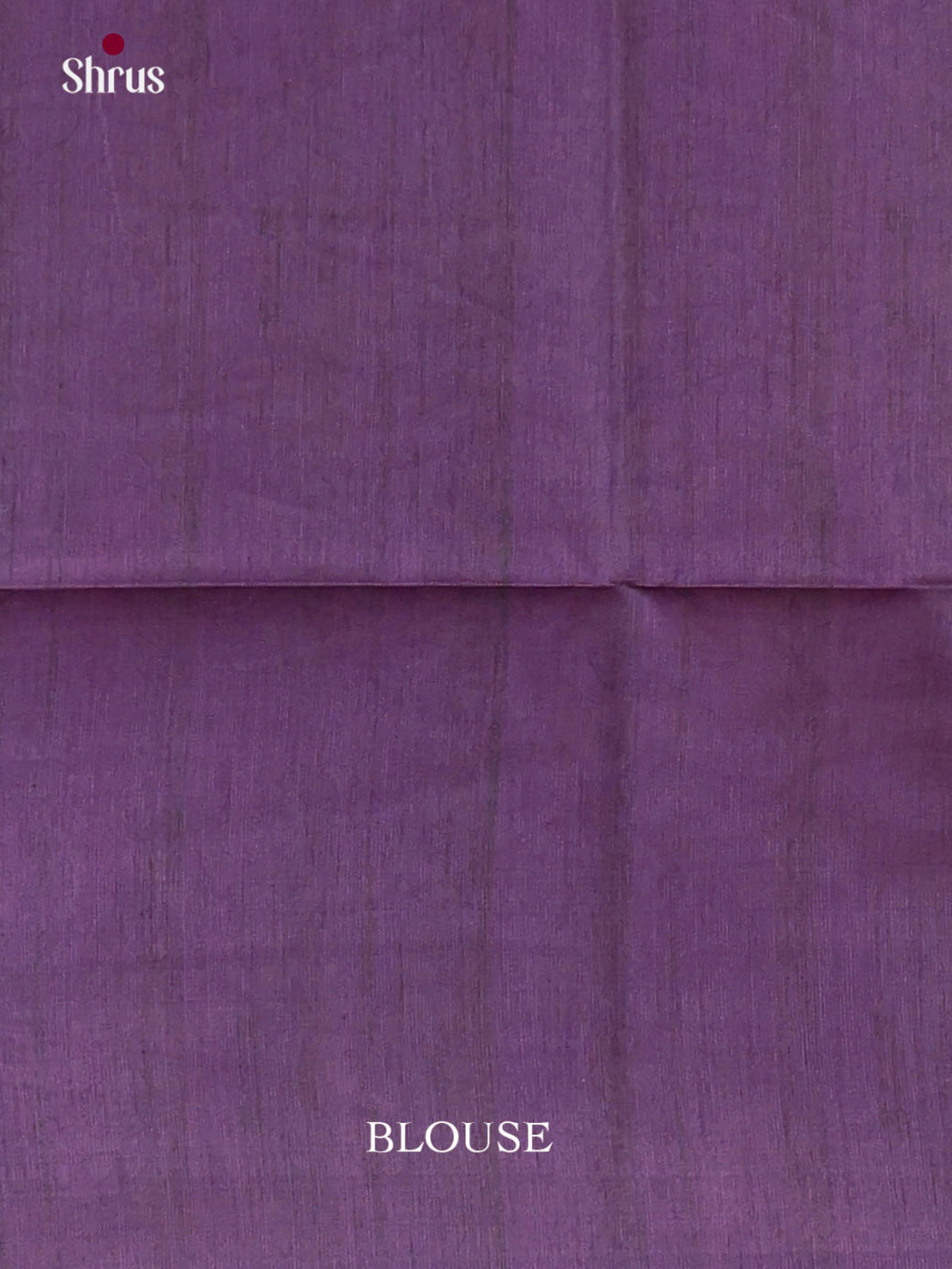 Violet & Cream - Printed Madhubani Saree