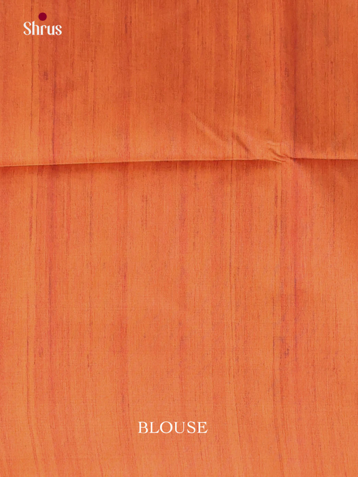 Orange & Cream - Printed Madhubani Saree