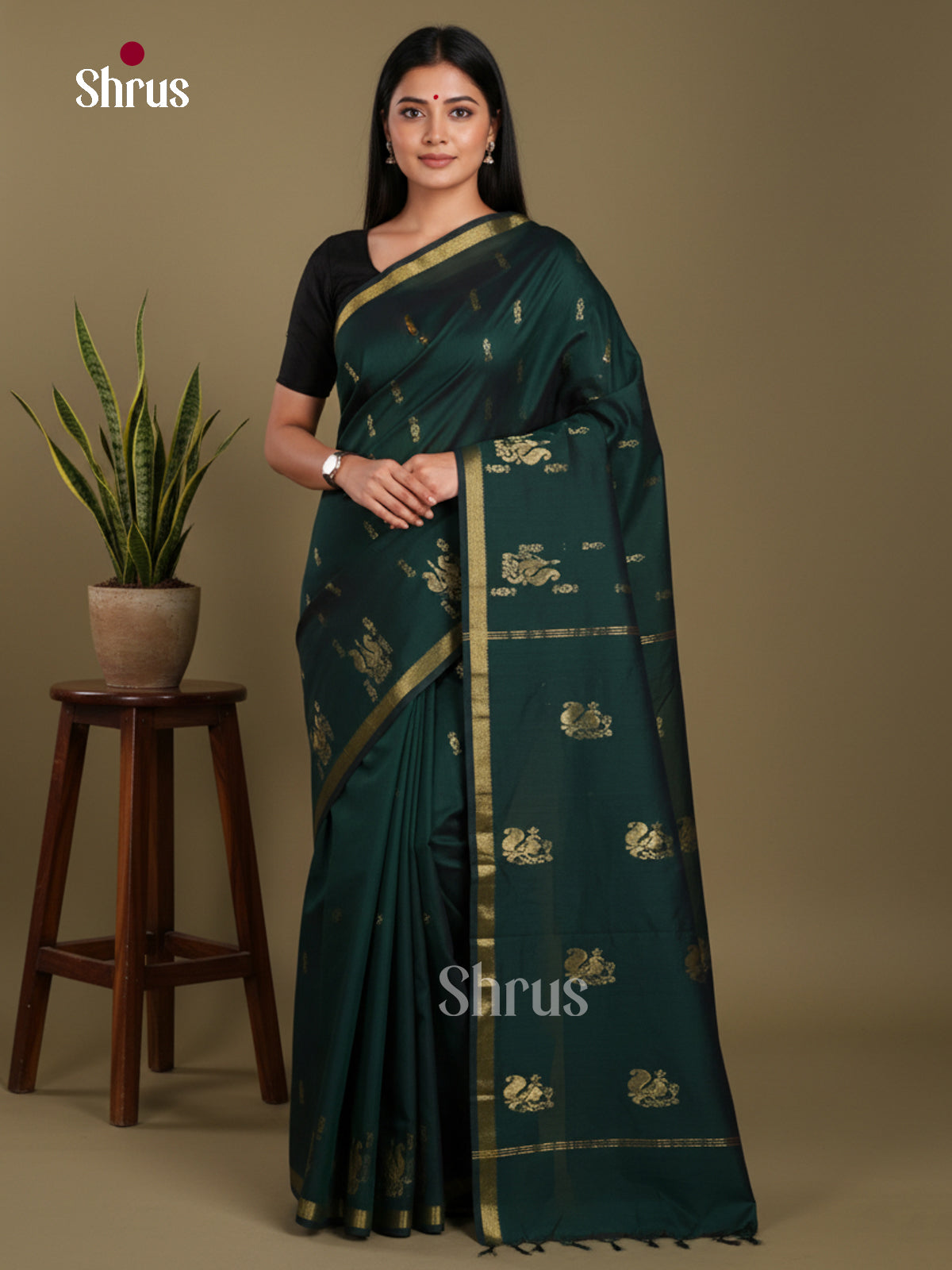 DKS12439 - Kalyani Cotton Saree - Shop on Shrus.com