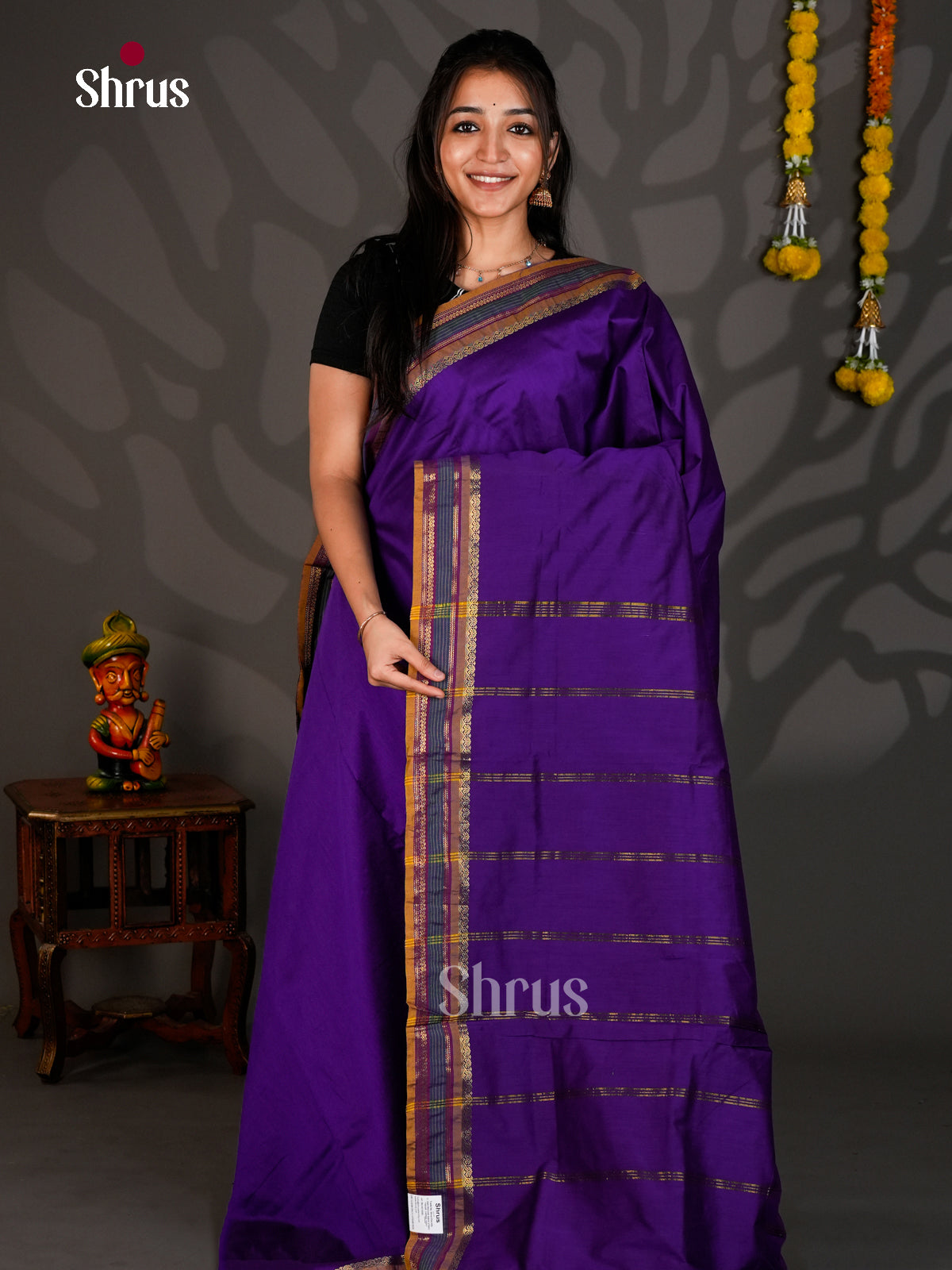 DKS12526 - Kalyani Cotton Saree - Shop on Shrus.com