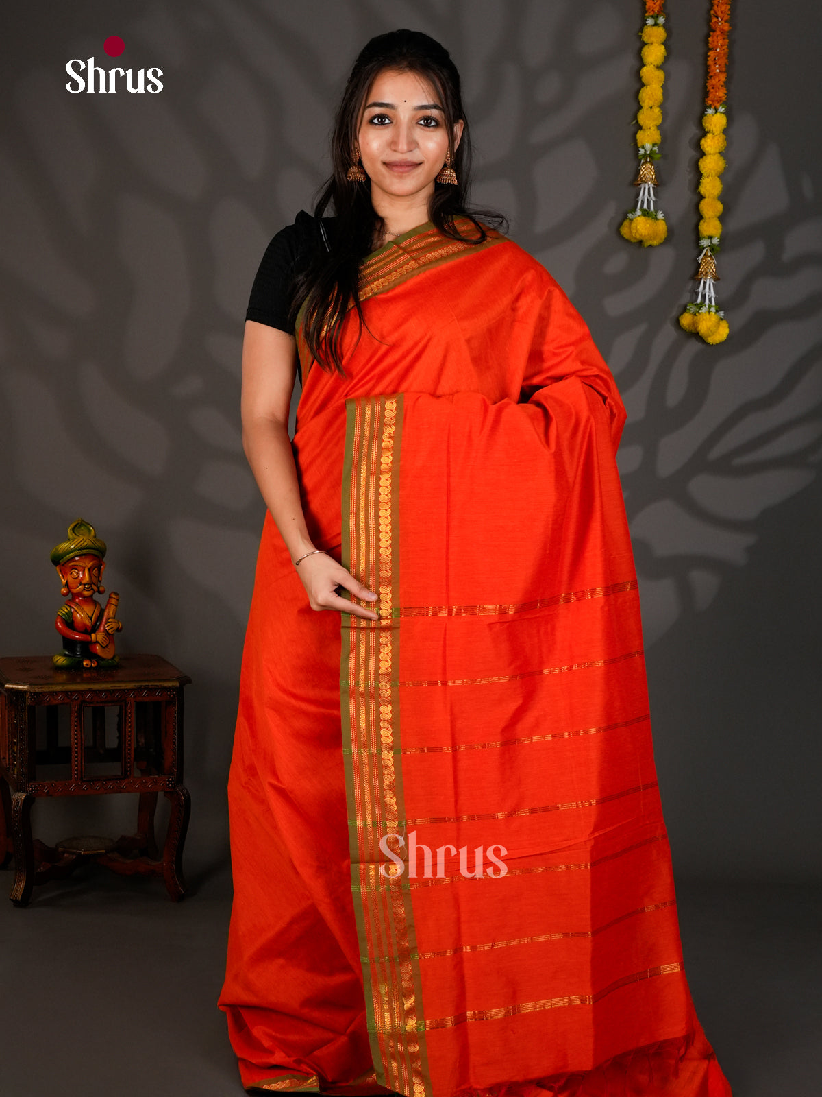 DKS12530 - Kalyani Cotton Saree - Shop on Shrus.com