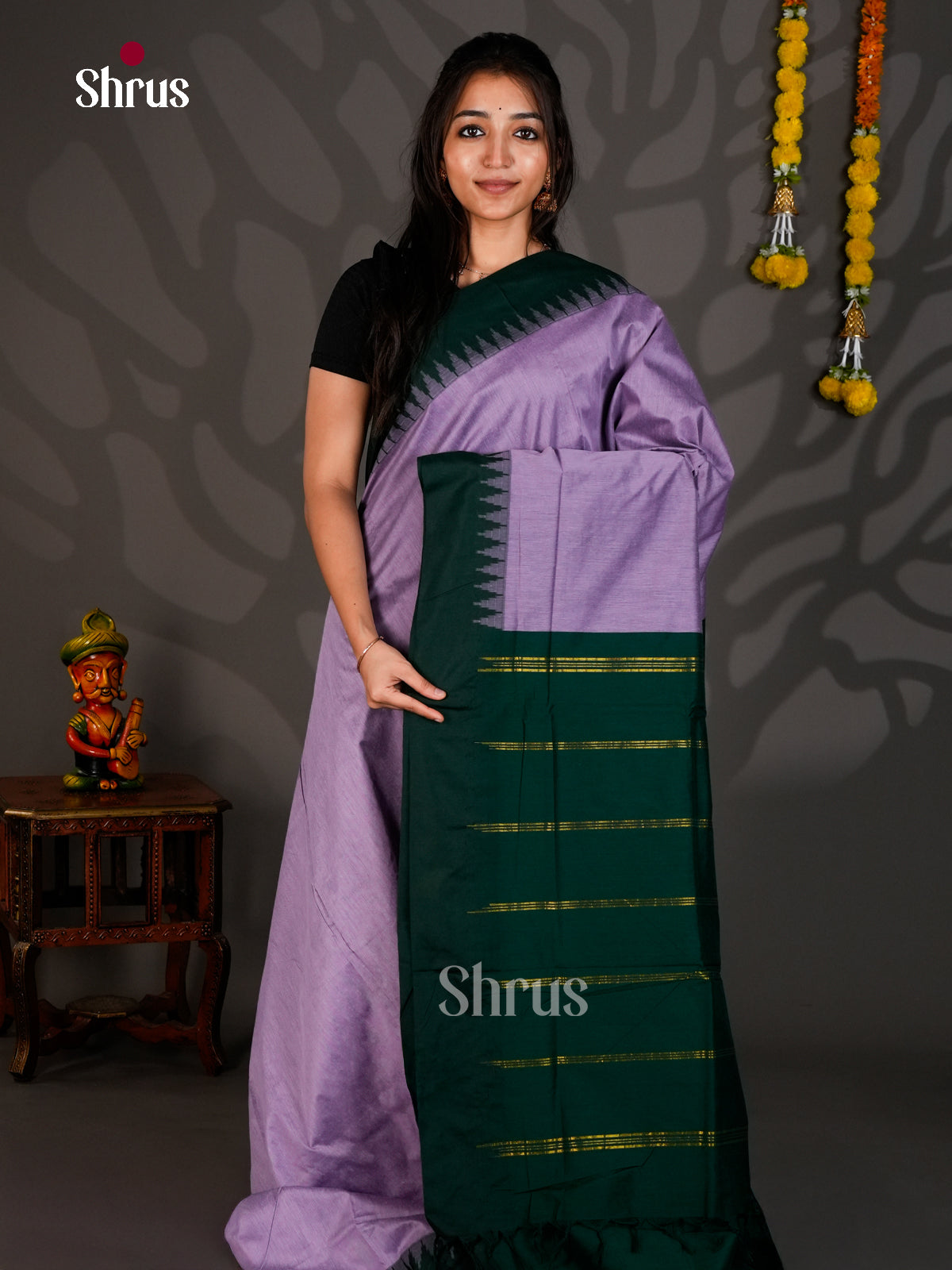 DKS12532 - Kalyani Cotton Saree - Shop on Shrus.com