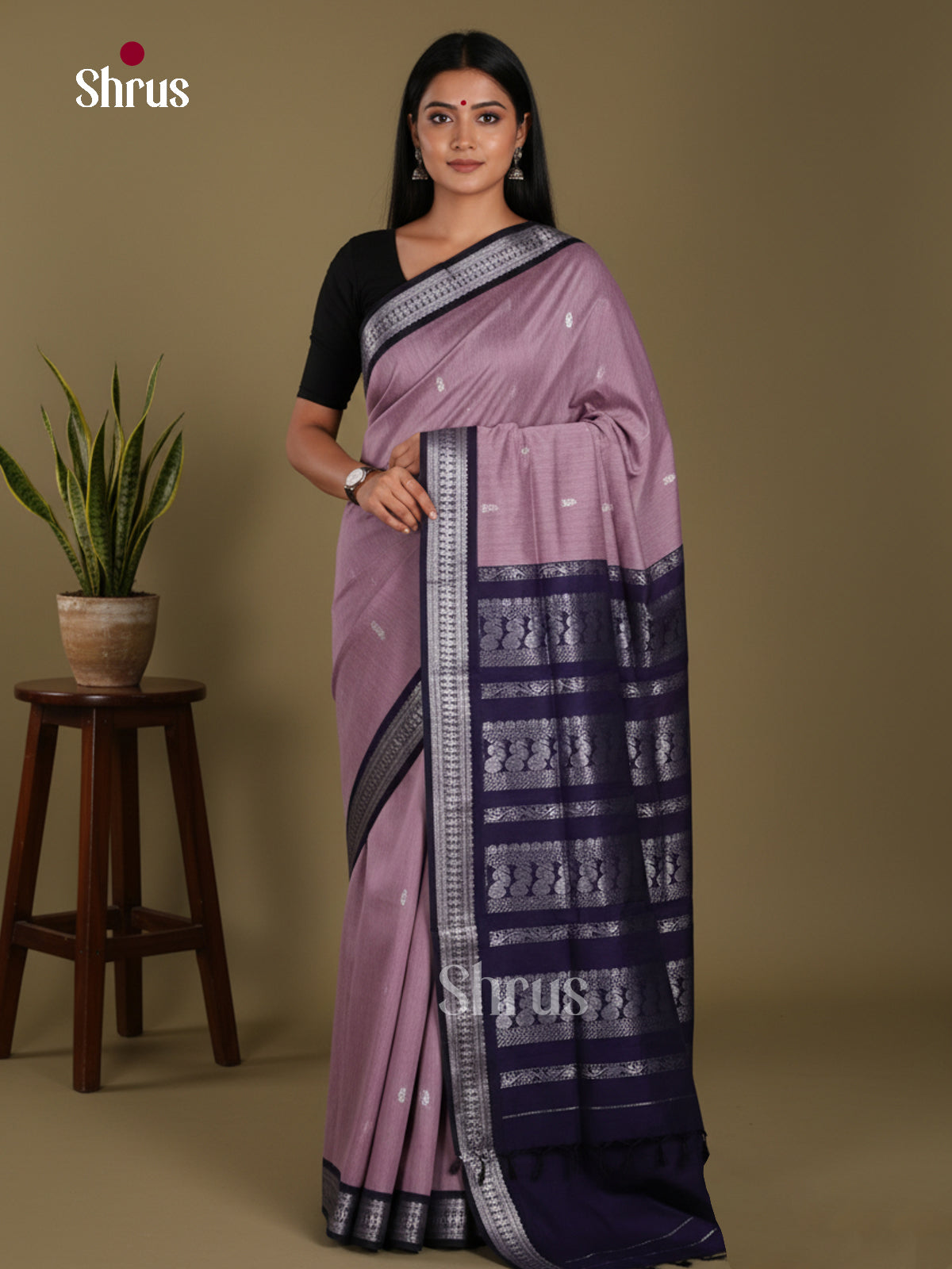 DKS12642 - Kalyani Cotton Saree - Shop on Shrus.com