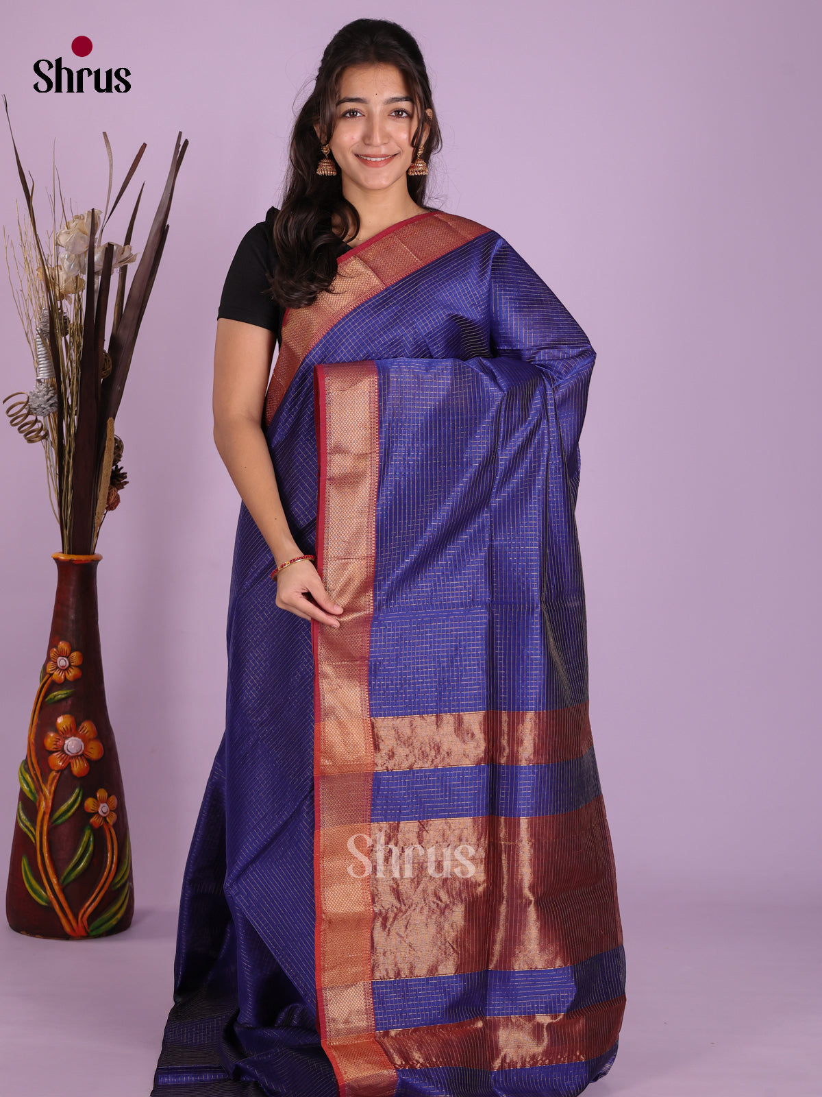 DKS12765 - Maheshwari silkcotton Saree