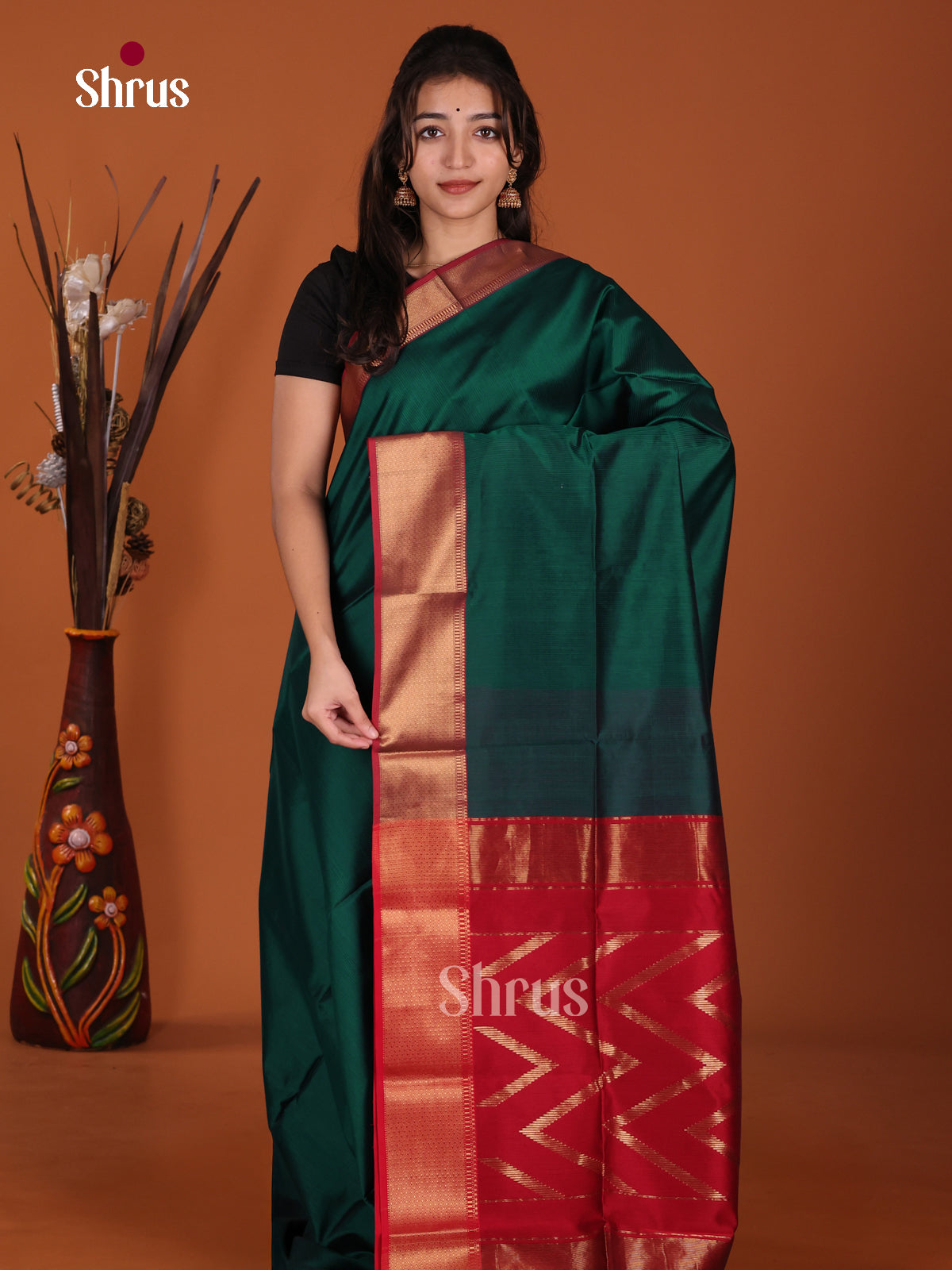 DKS12853 - Maheshwari silkcotton Saree