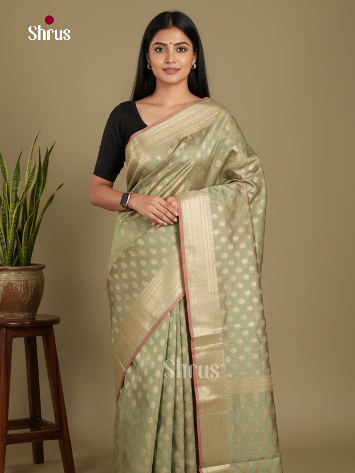 Pastel Green - Art Maheshwari Saree