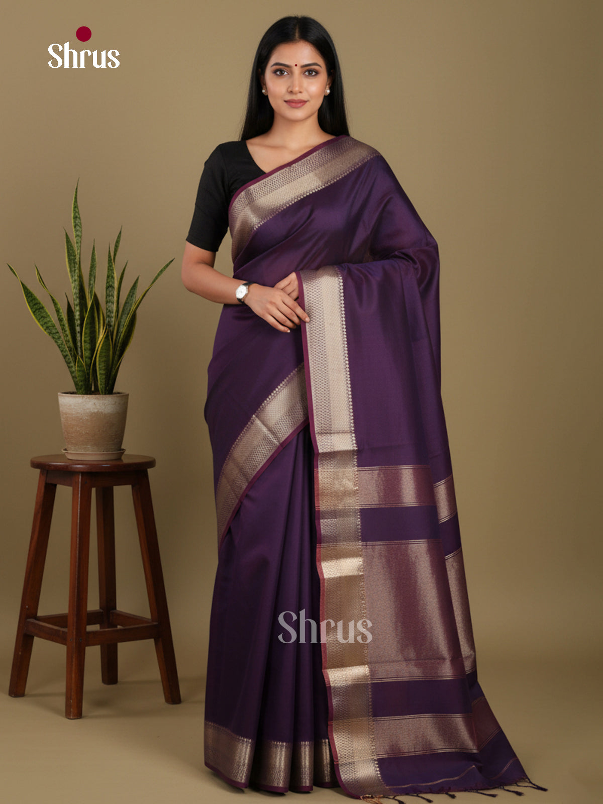 Violet - Art Maheshwari Saree