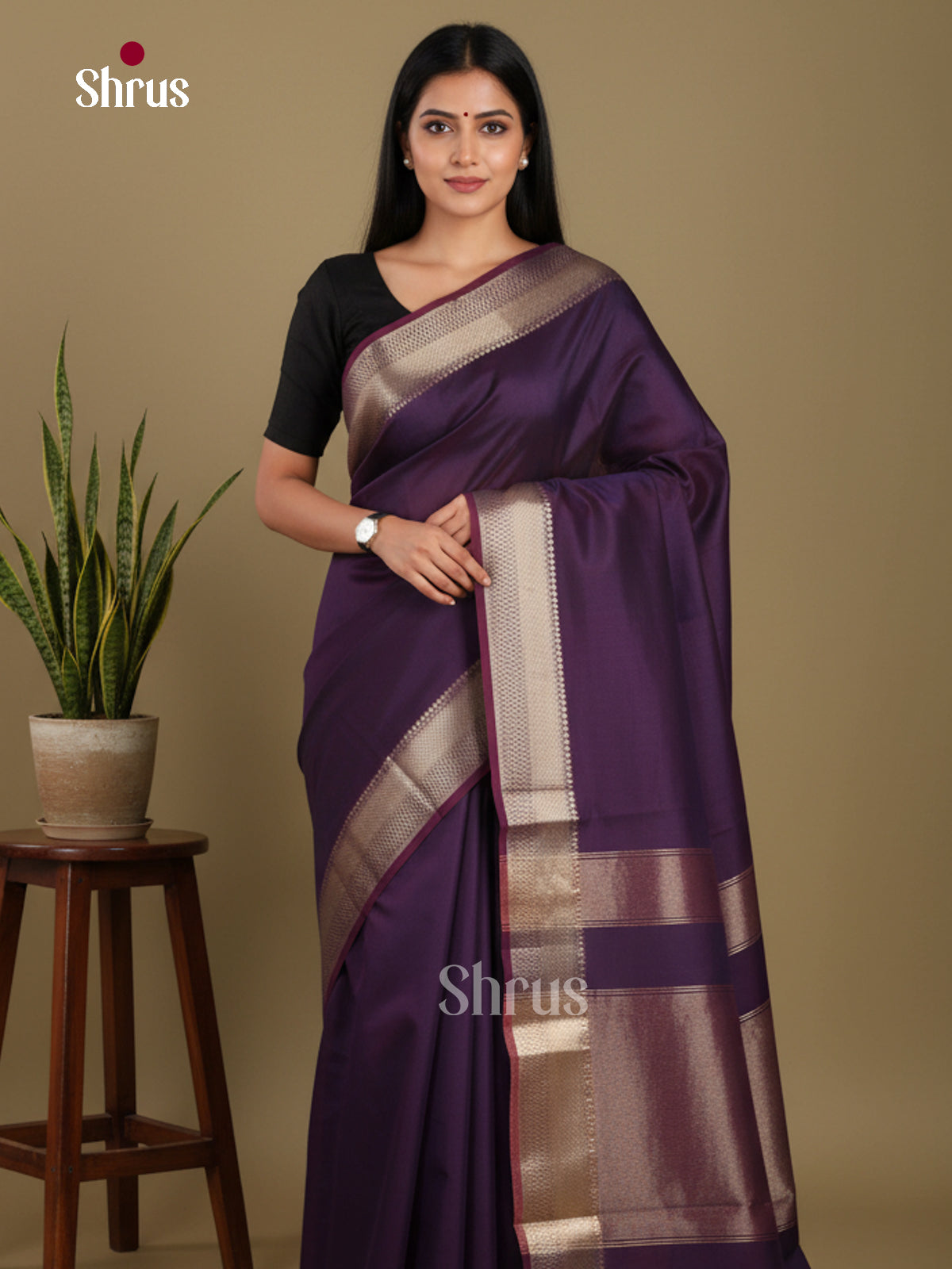 Violet - Art Maheshwari Saree