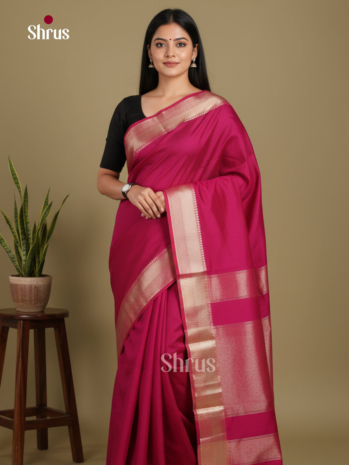 Purple - Art Maheshwari Saree