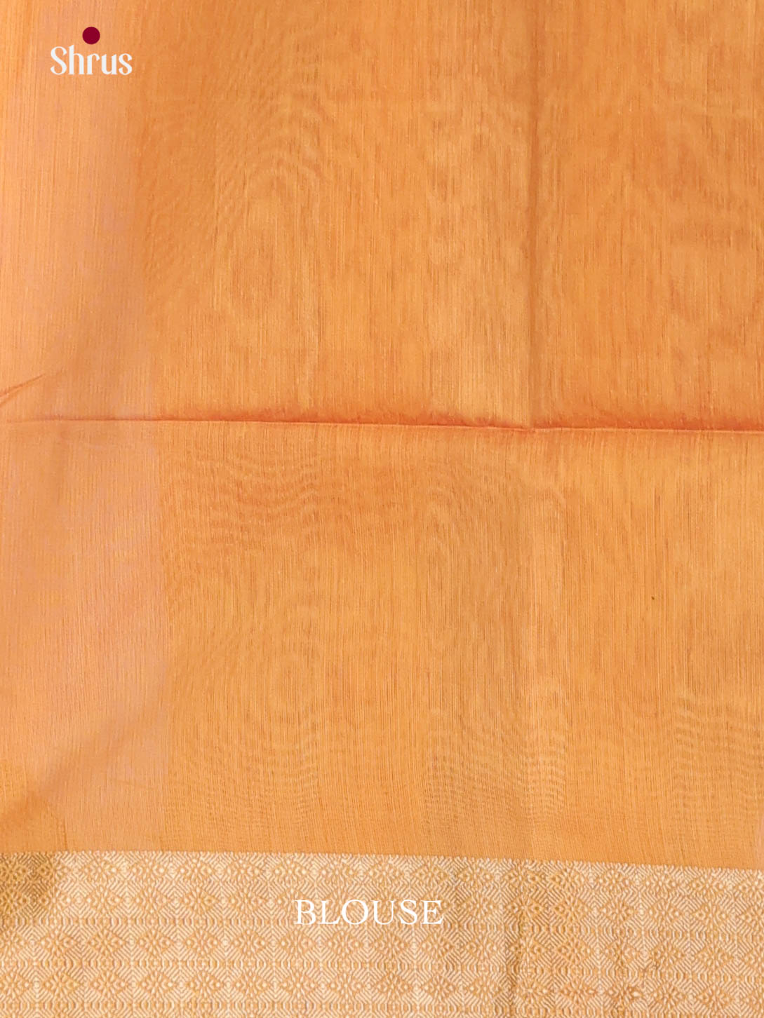 Orange - Art Maheshwari Saree