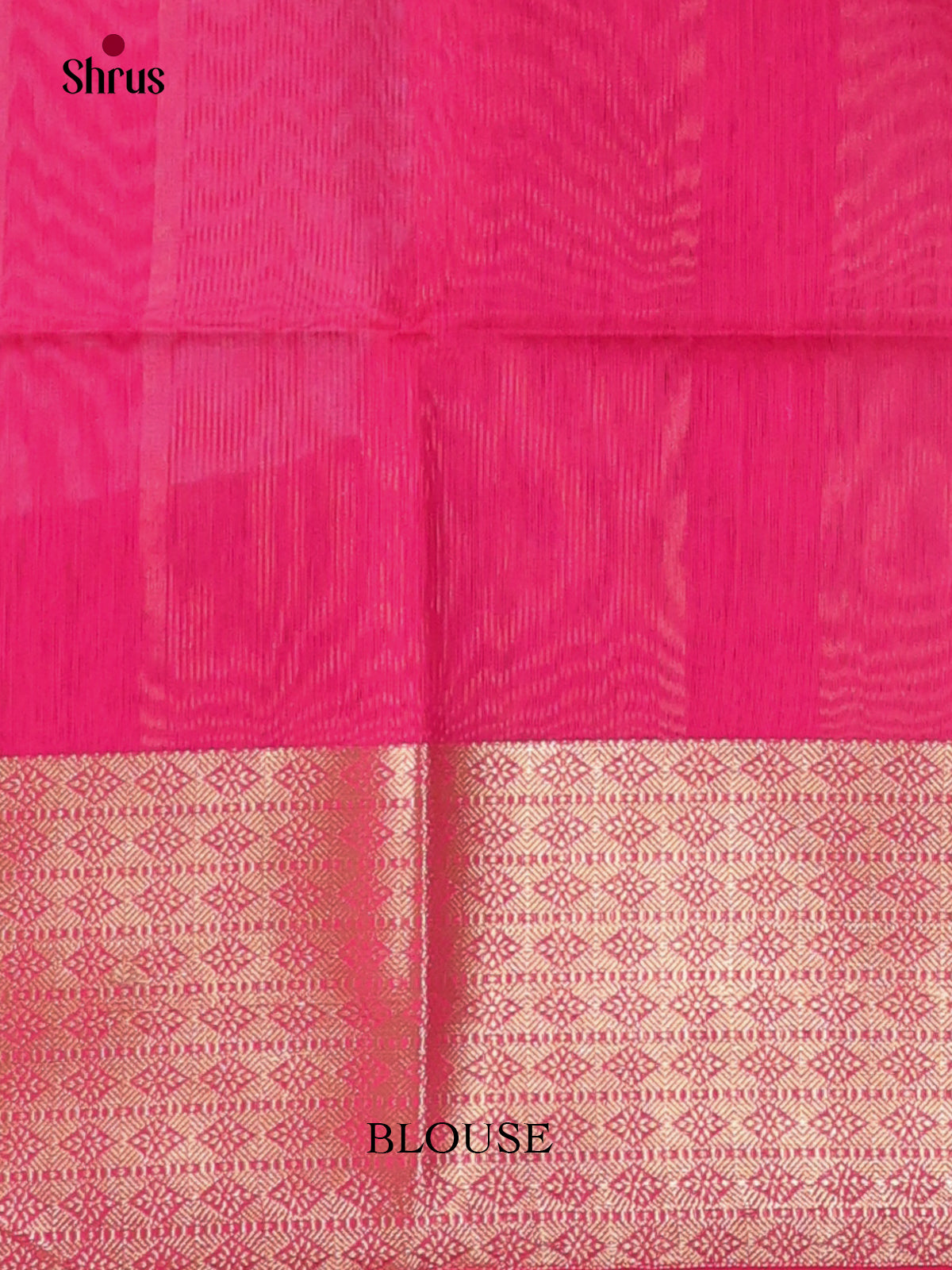Rani Pink- Art Maheshwari Saree