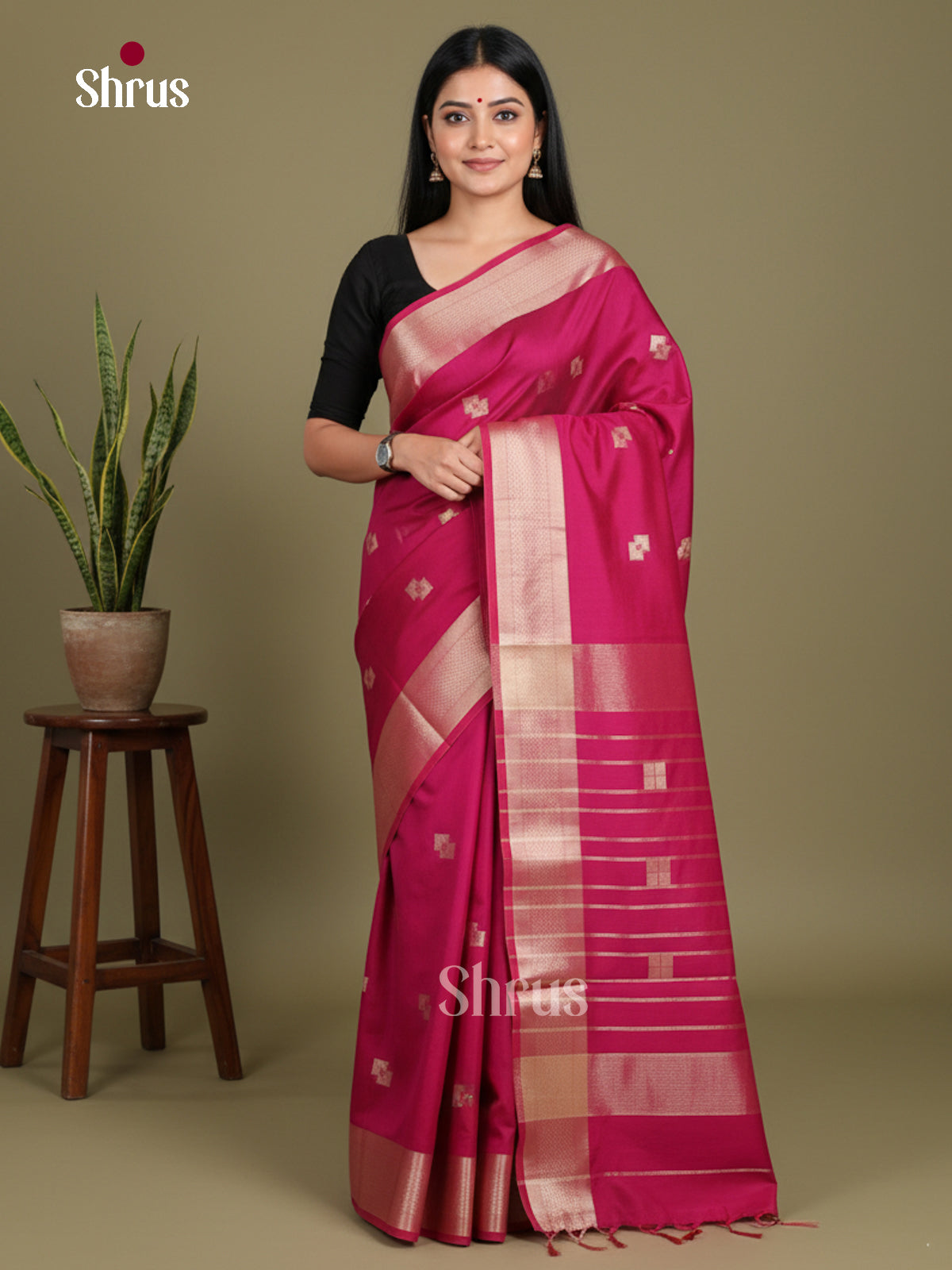 Purple - Art Maheshwari Saree