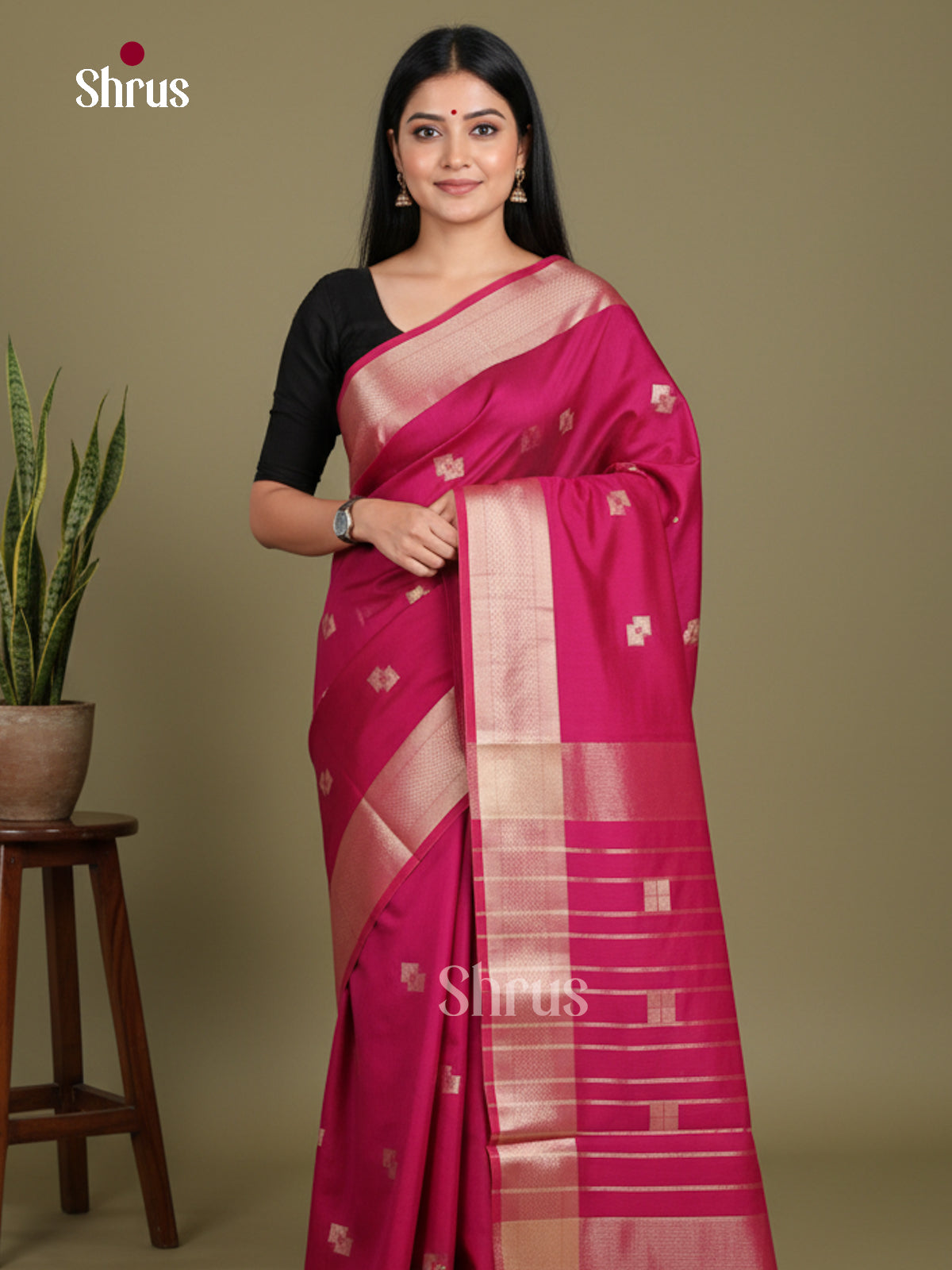 Purple - Art Maheshwari Saree