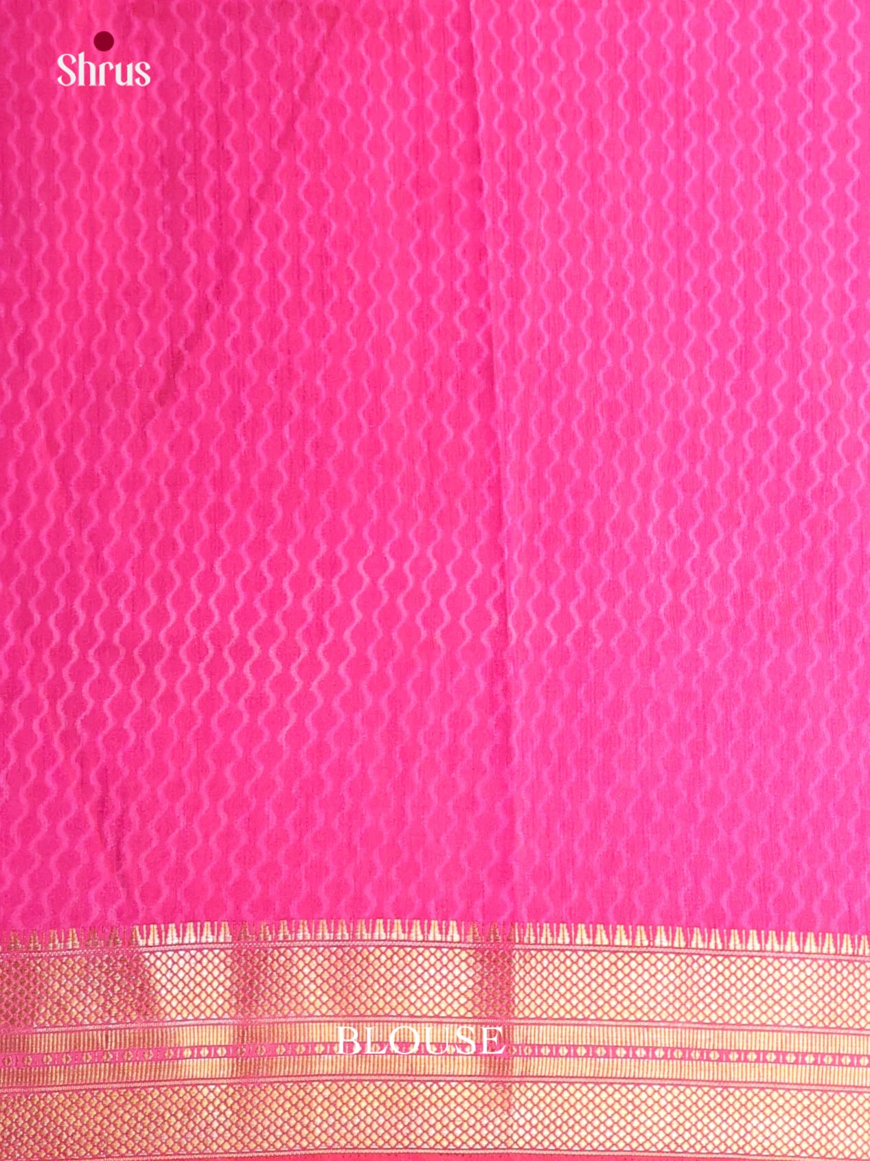 Pink - Semi Patola Saree - Shop on Shrus.com