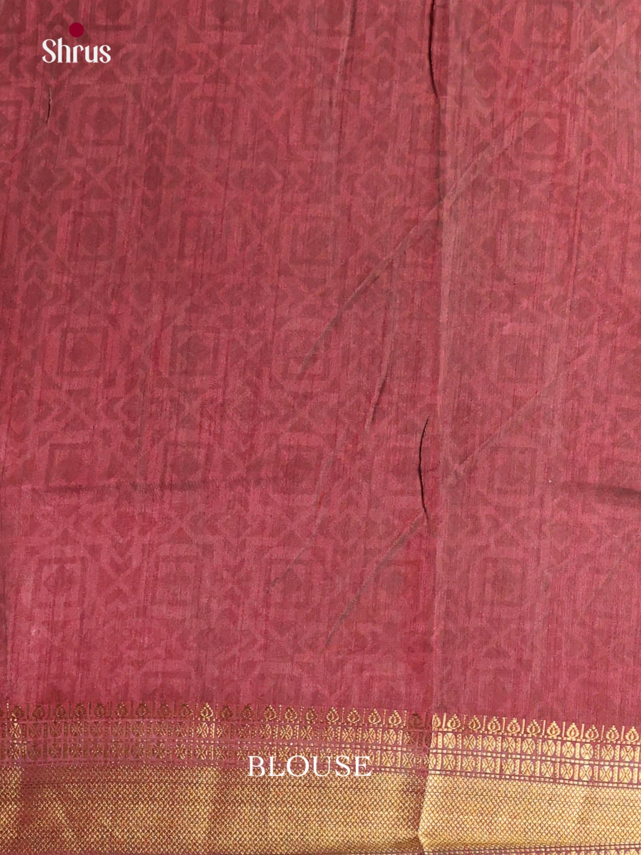 Green & Maroon - Semi Patola Saree - Shop on Shrus.com