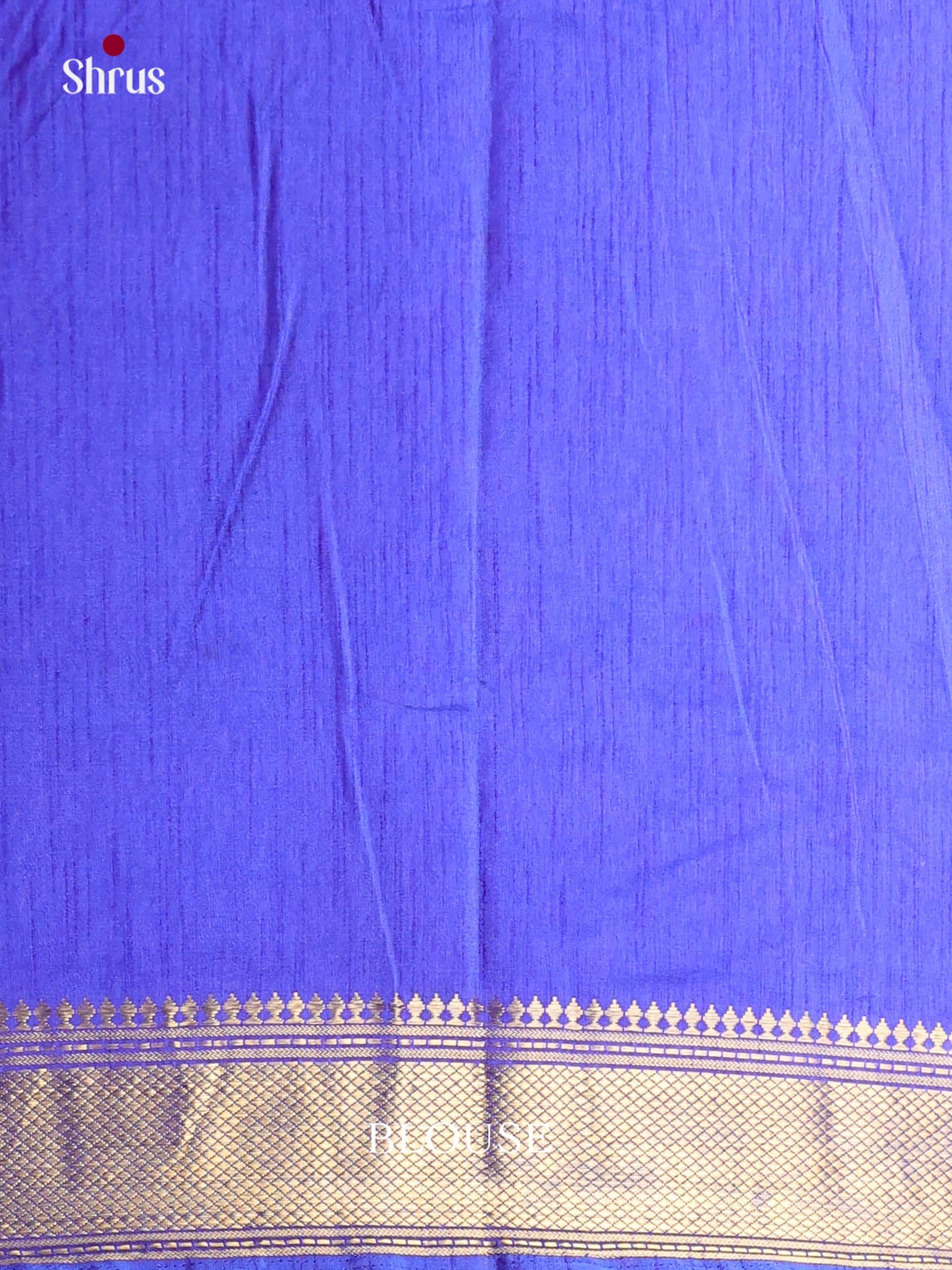 Blue & Purple - Semi Patola Saree