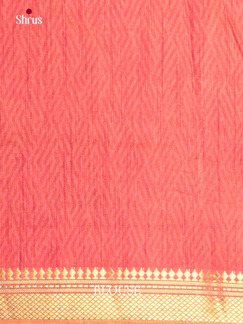Mustard & Brick - Semi Patola Saree - Shop on Shrus.com