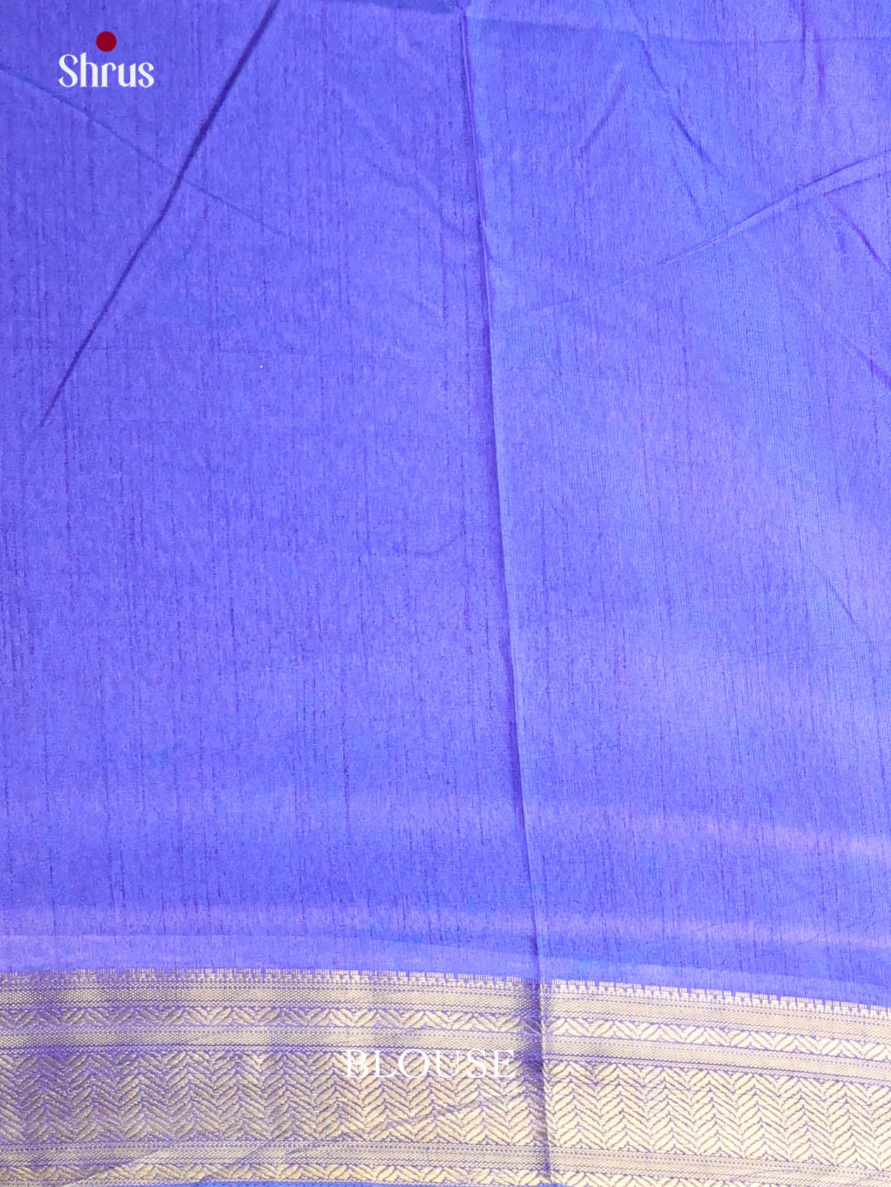 Blue & Purple - Semi Patola Saree