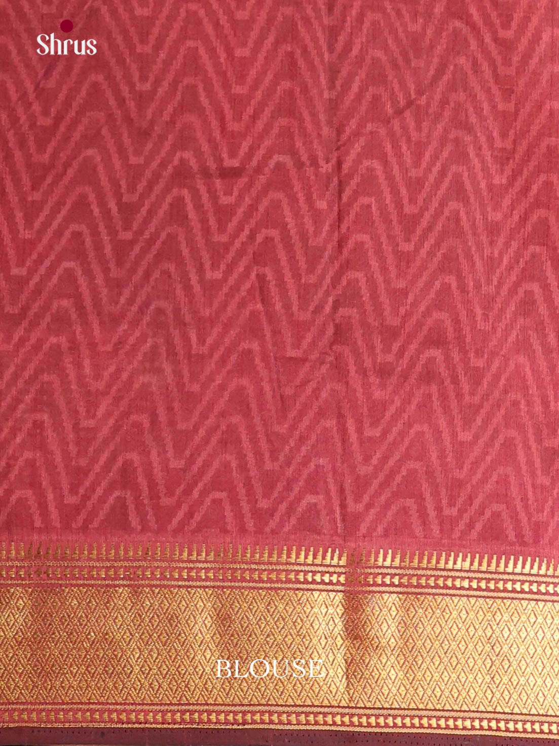 Black & Maroon - Semi Patola Saree