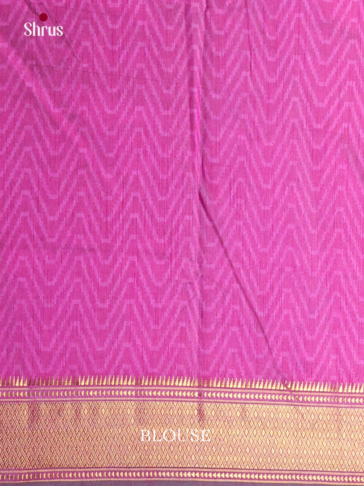 Blue & Purple - Semi Patola Saree