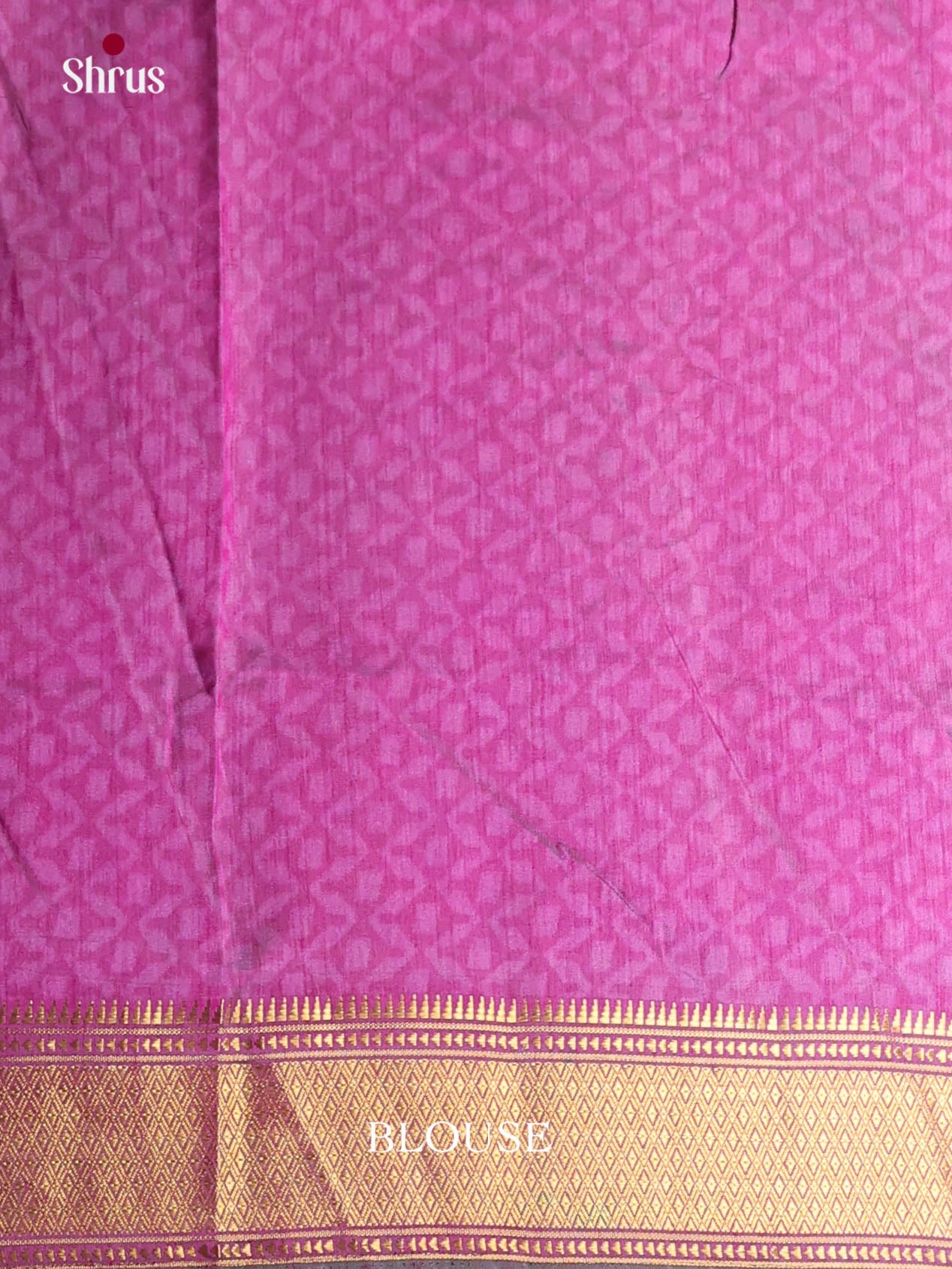Blue & Purple - Semi Patola Saree