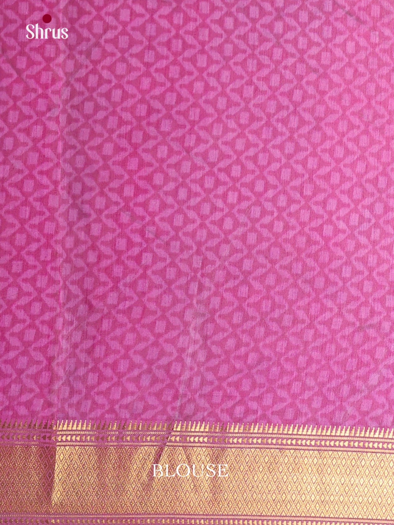 Blue & Purple - Semi Patola Saree